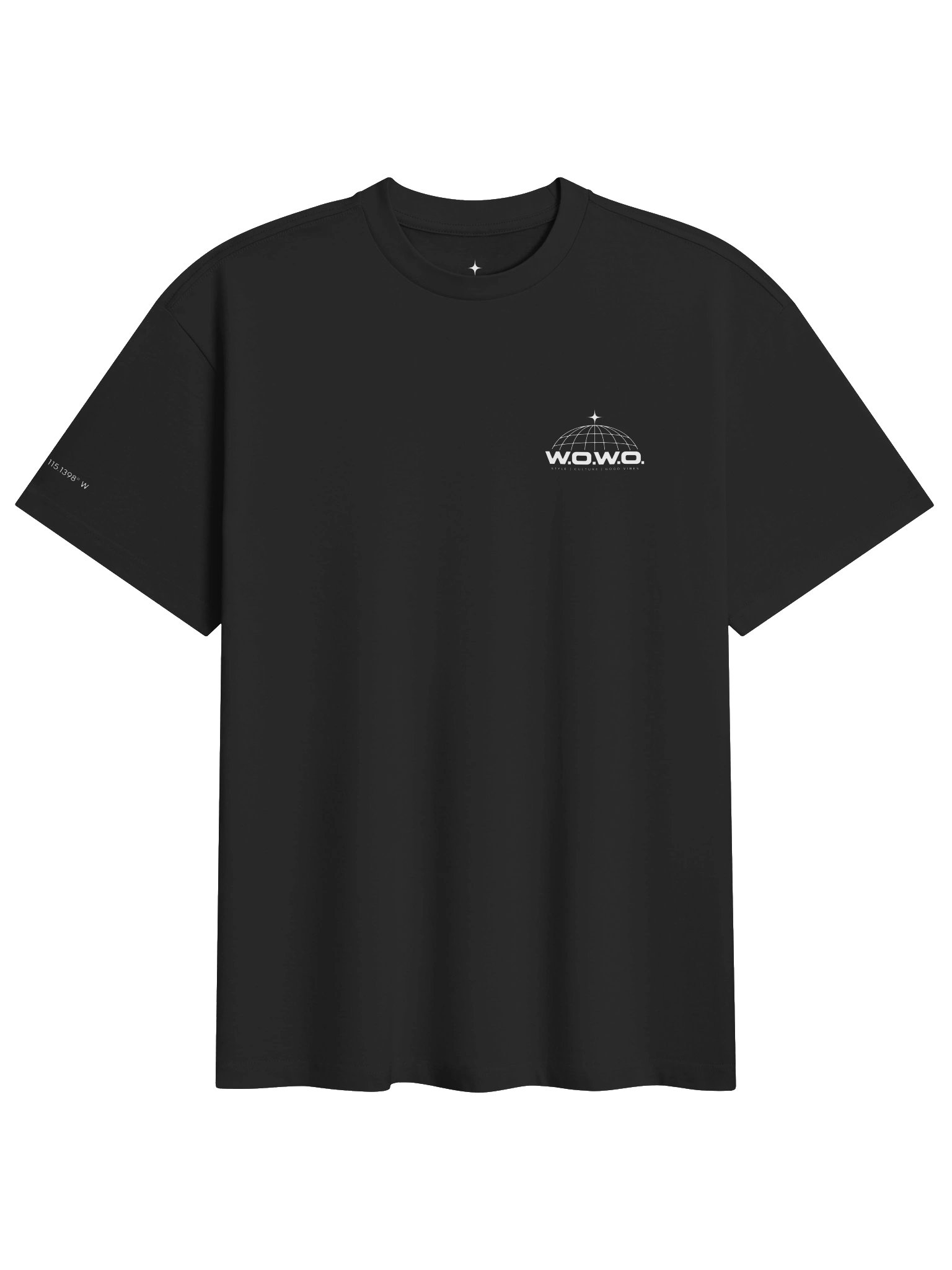 W.O.W.O. Good Vibes Globe Tee product image (1)