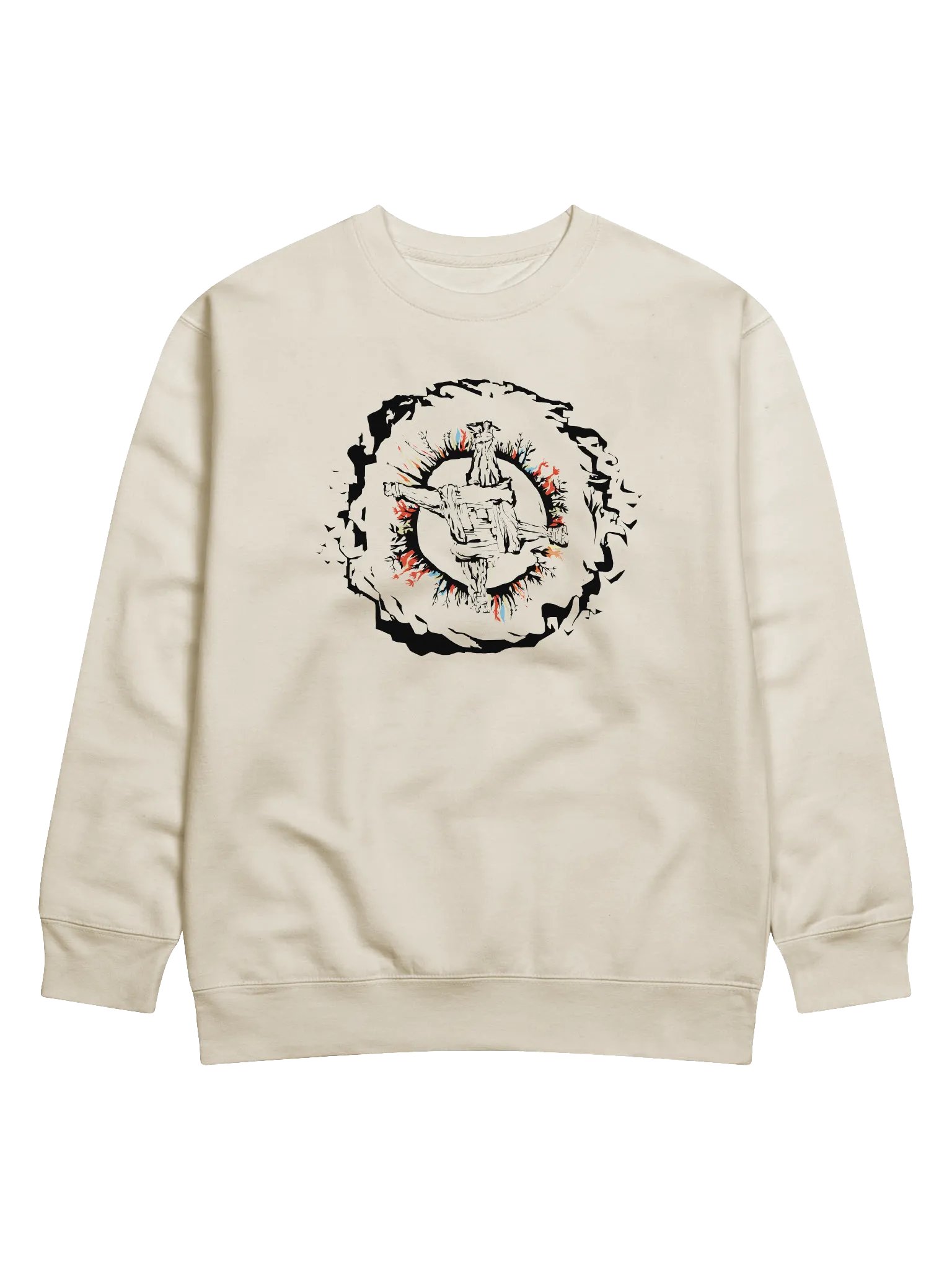 Brigid Cotton Heritage Premium Sweatshirt (Front Patch) product image (2)
