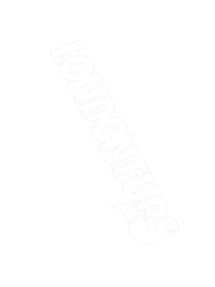 LondonFurs Logo White - Sticker product image (2)