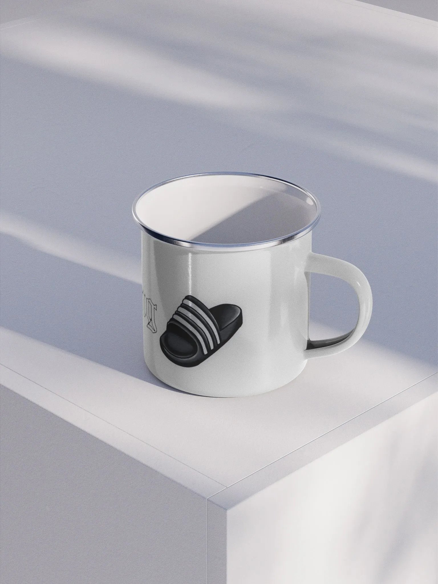 Chancla Blessing Enamel Mug product image (2)