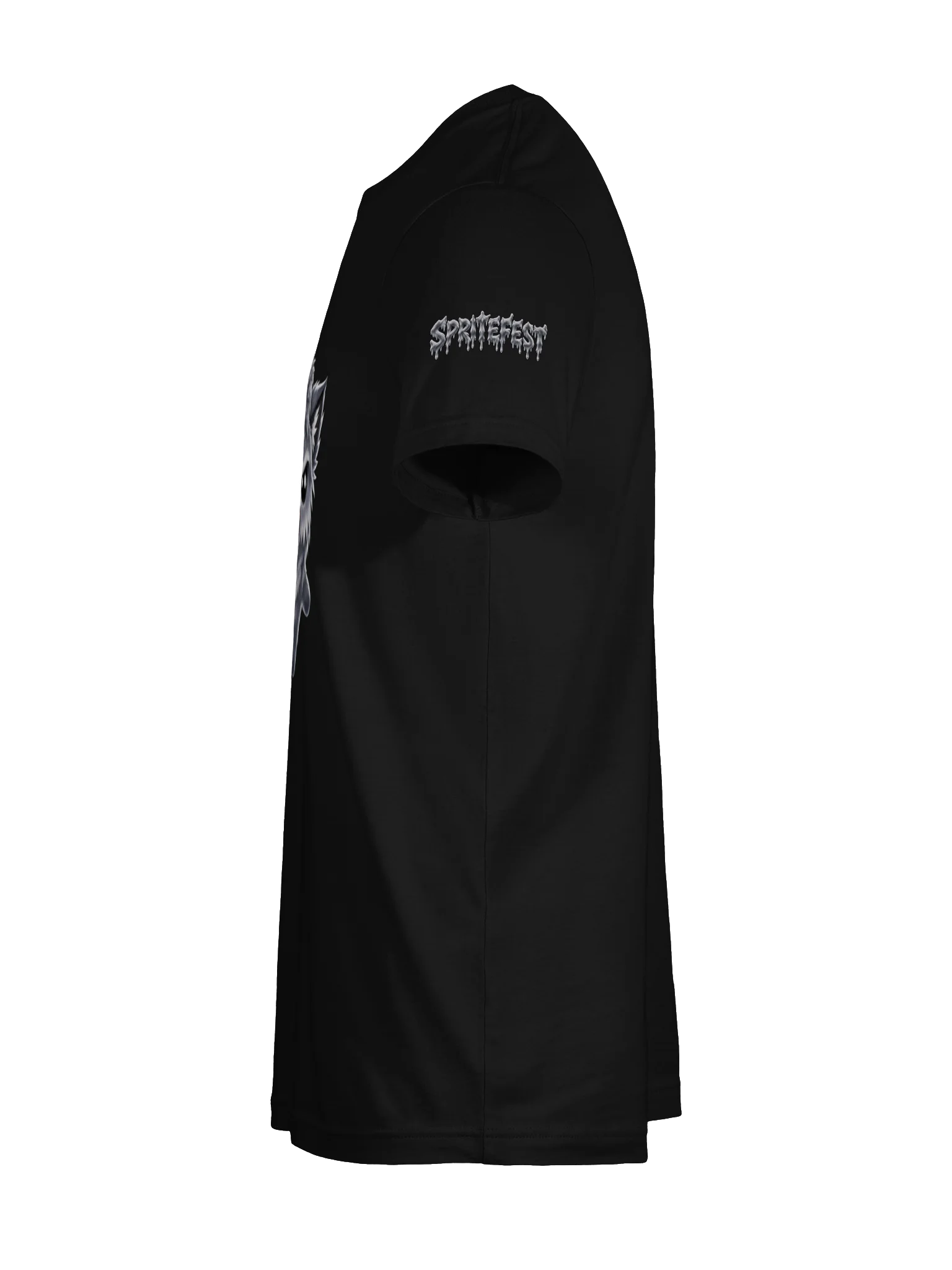 SPRITEFEST "Evil Wolf Sprite" ADULT Black T-Shirt product image (9)