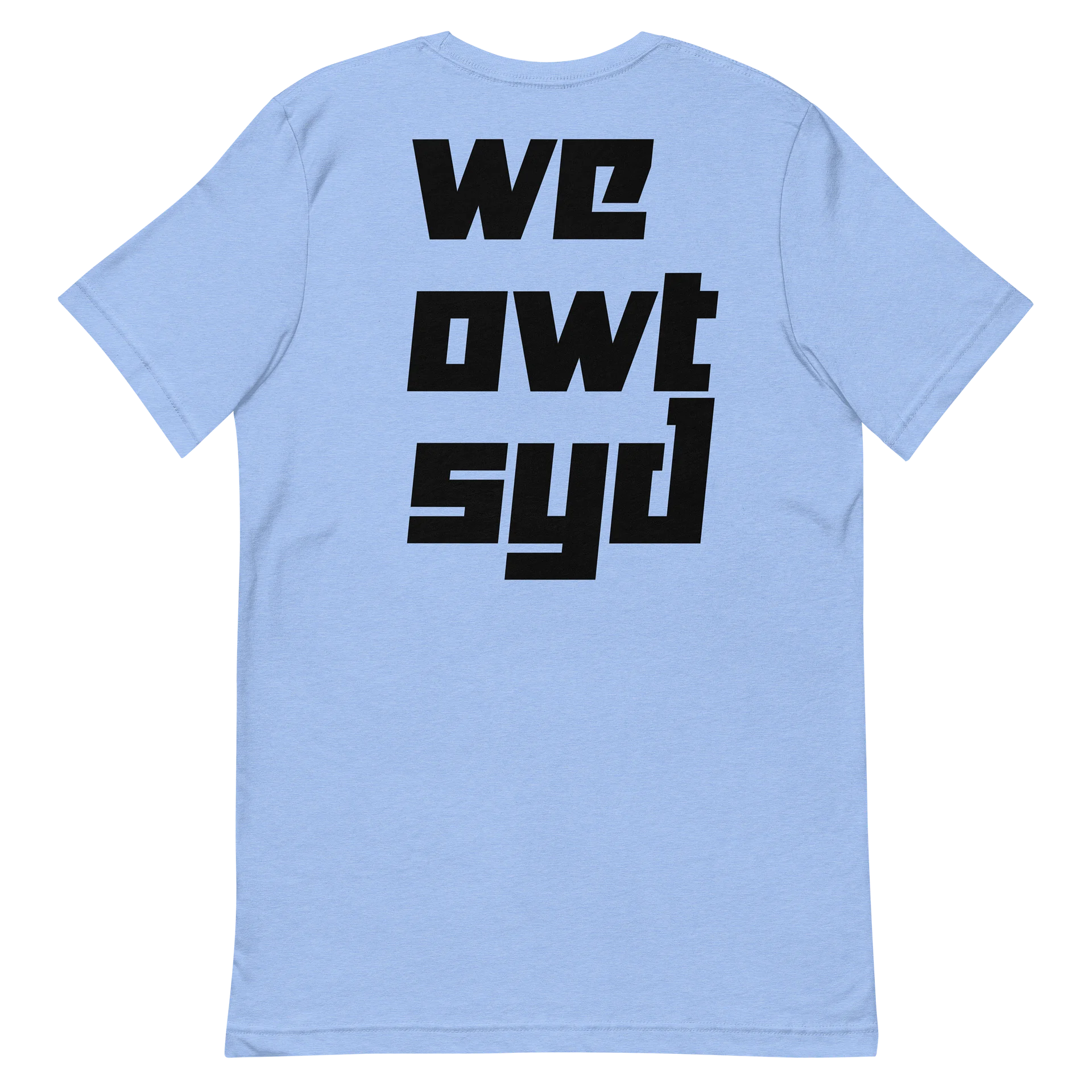 WeOwtsyd Premium T-Shirt - Chest Logo - Carolina Blue product image (3)