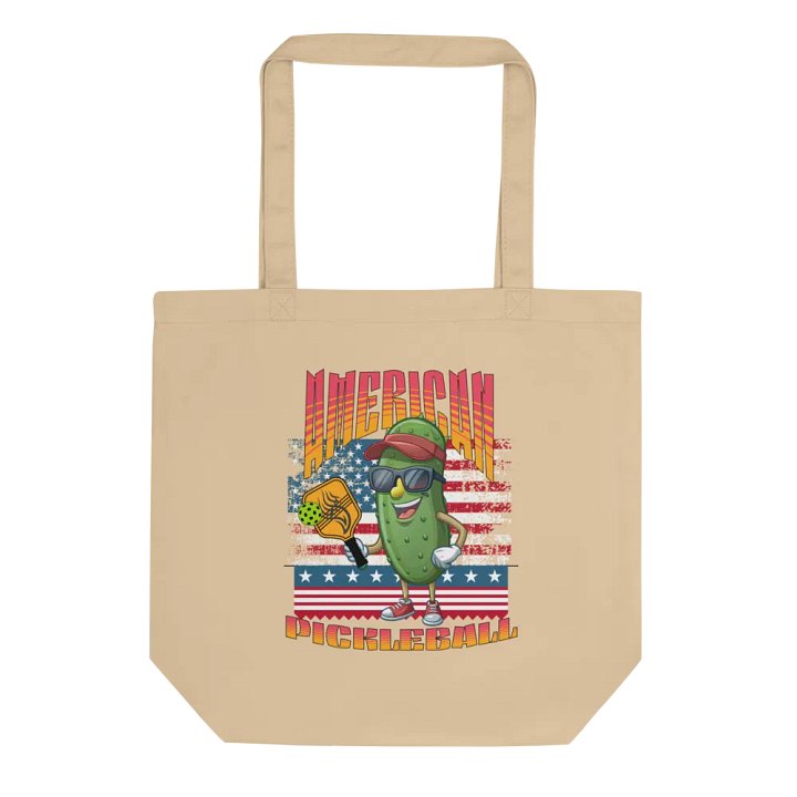 American Pickleball Eco Tote Bag product image (1)
