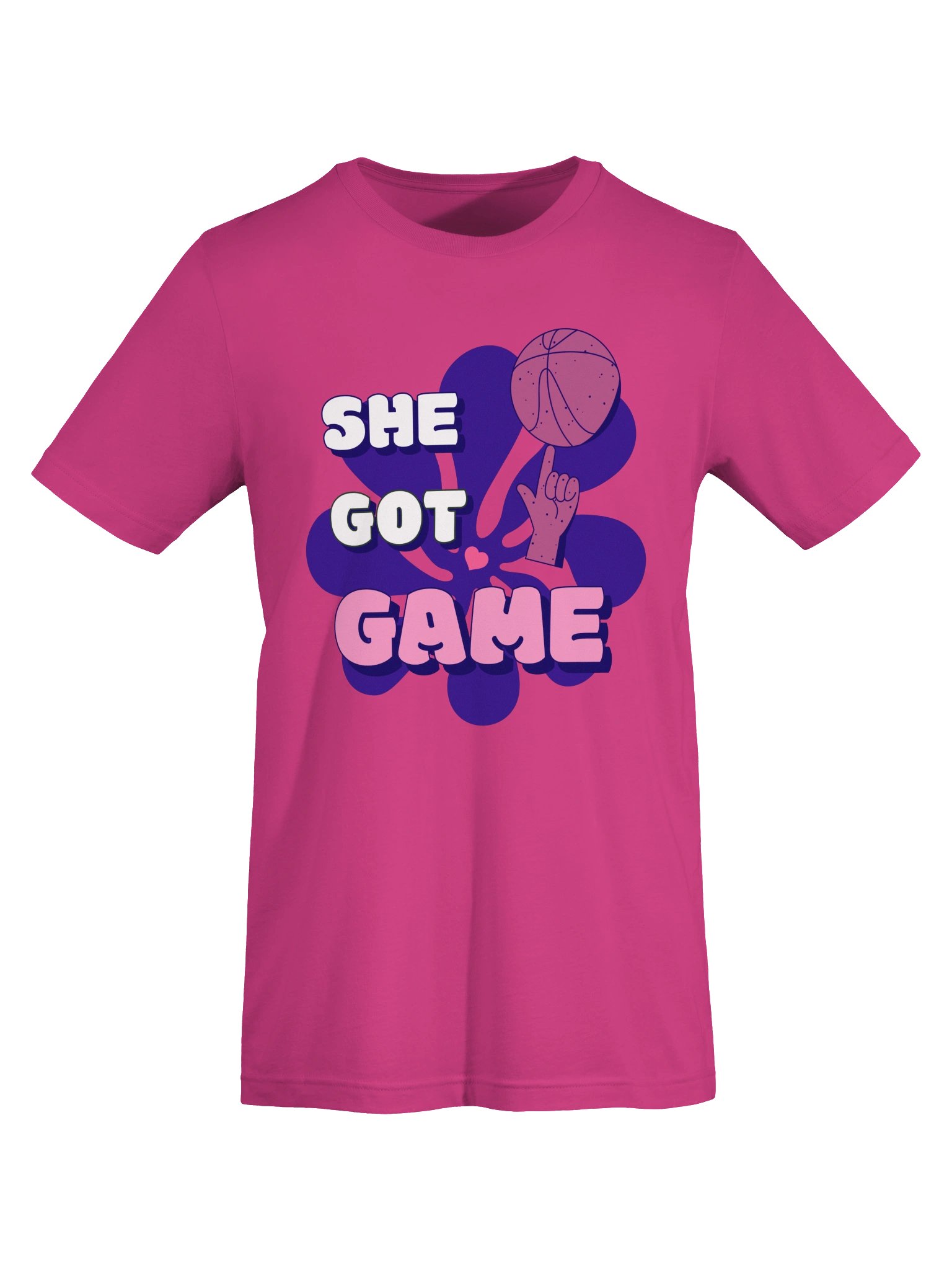 She Got Game Basketball Tee product image (27)