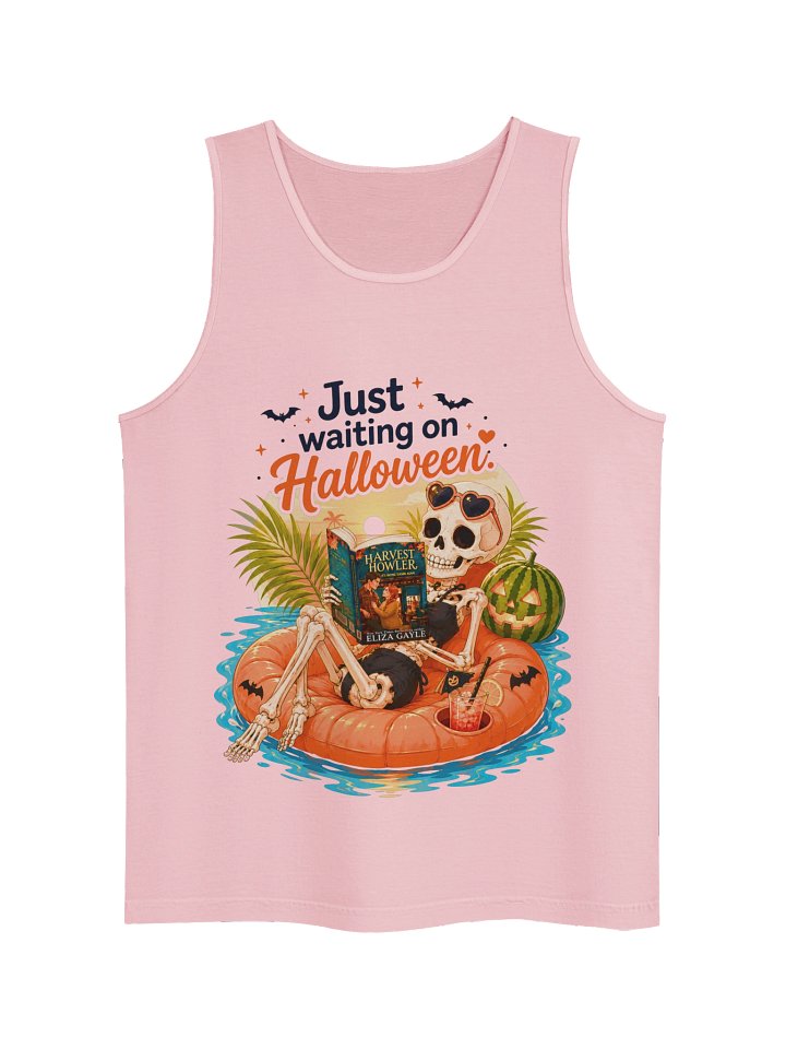Just Waiting on Halloween Skeleton Tank product image (1)