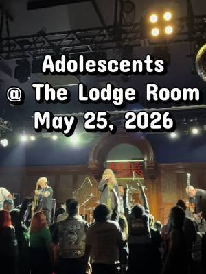 Adolescents closed out the final day of @Arroyo Secodelic at @Lodge Room in #HighlandPark #LosAngeles