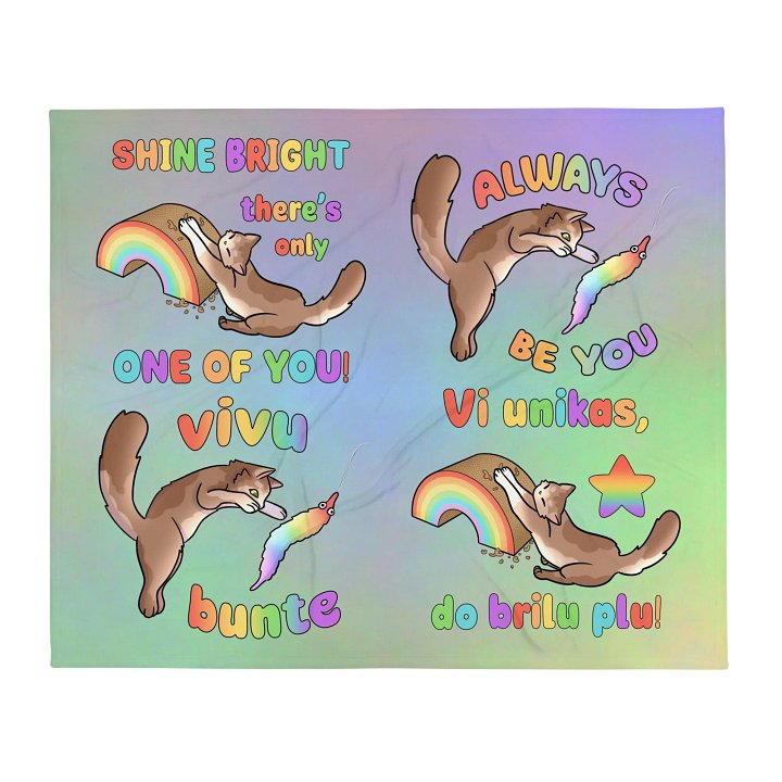 Twix Pride Blanket/Tviksa Fiera Kovrilo product image (1)