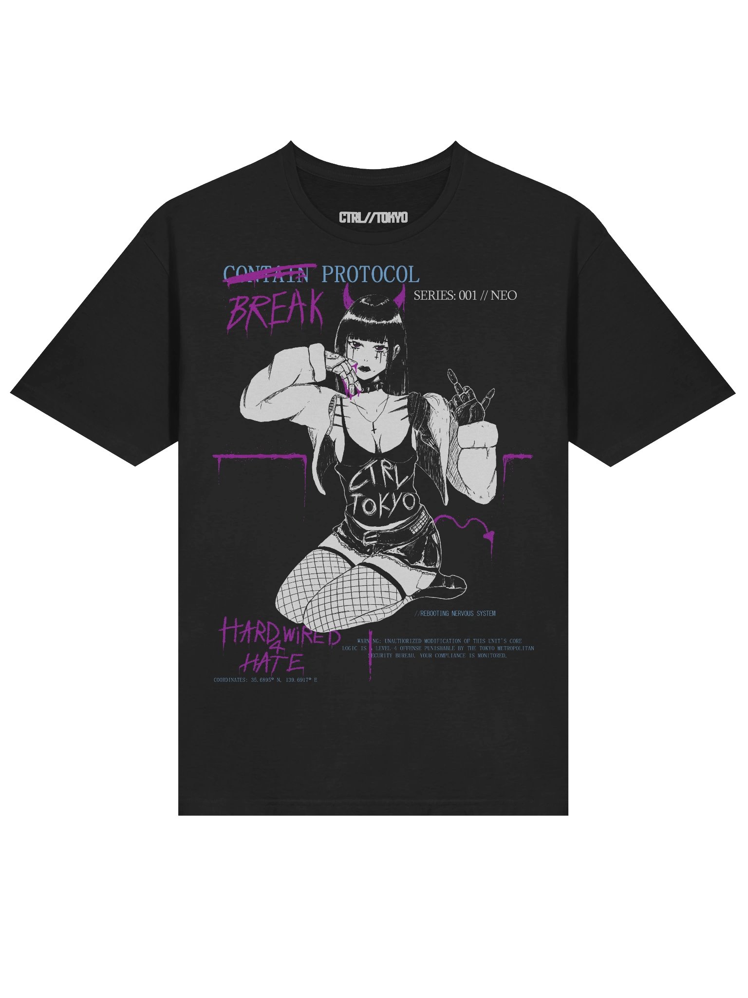 BREAK PROTOCOL Unisex T-Shirt product image (3)