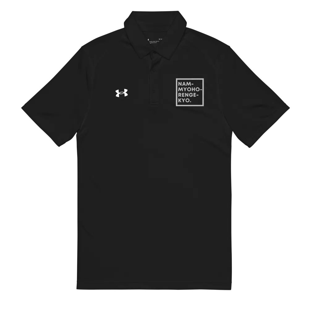 Under Armour® Men's Polo Shirt - Nam-Myoho-Renge-Kyo Print | Best Gift for Men product image (6)