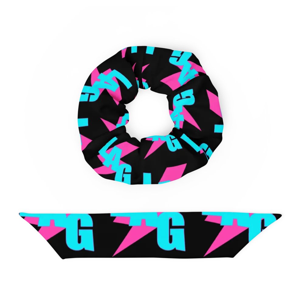 LAG Scrunchie with Bow (Black) product image (6)