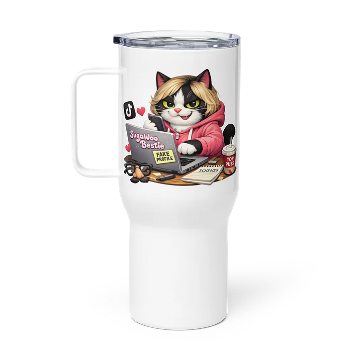 ''Suga Woo Bestie'' Travel Mug with a Handle product image (1)