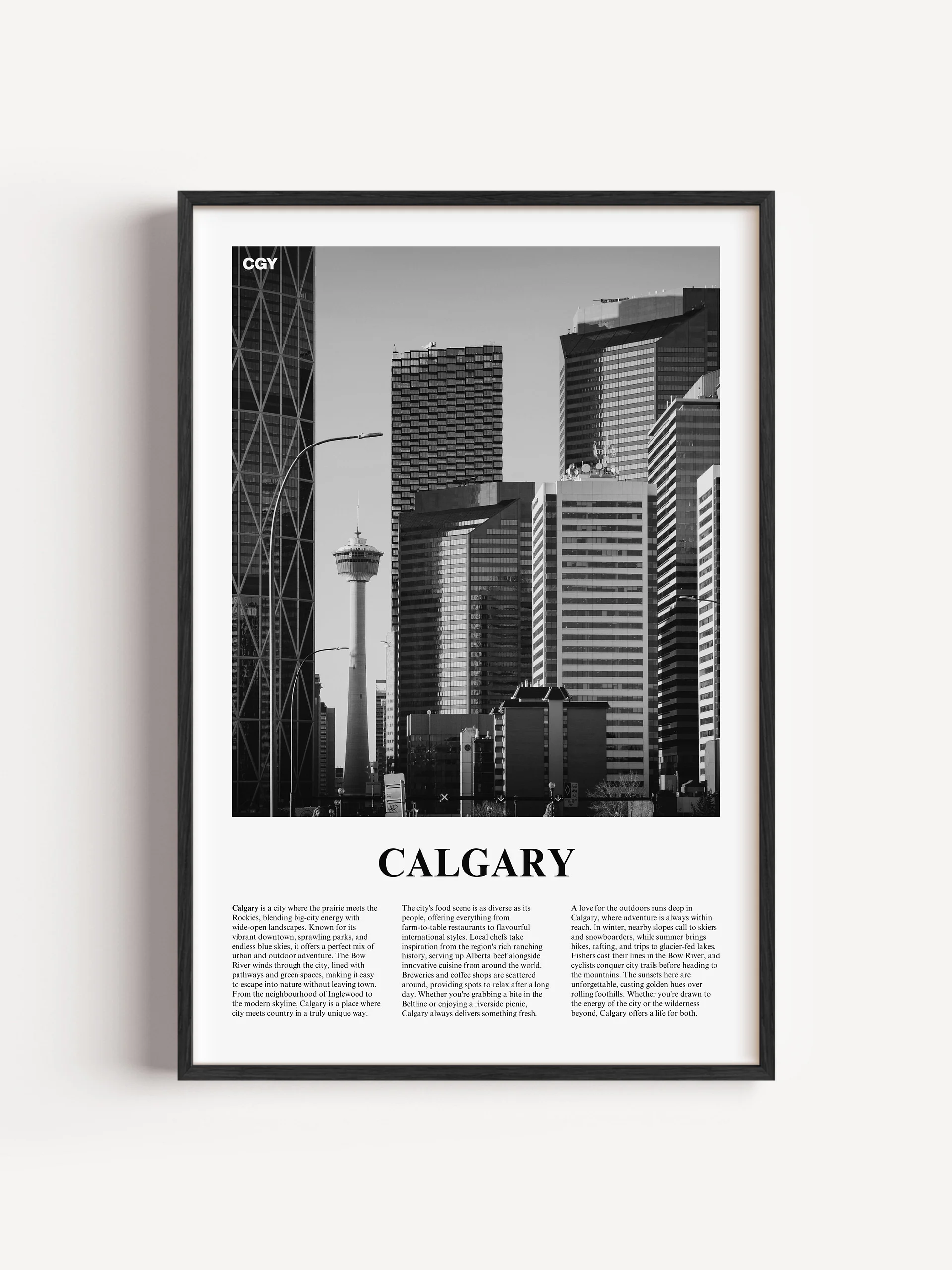 Calgary 03 Newspaper Poster product image (1)