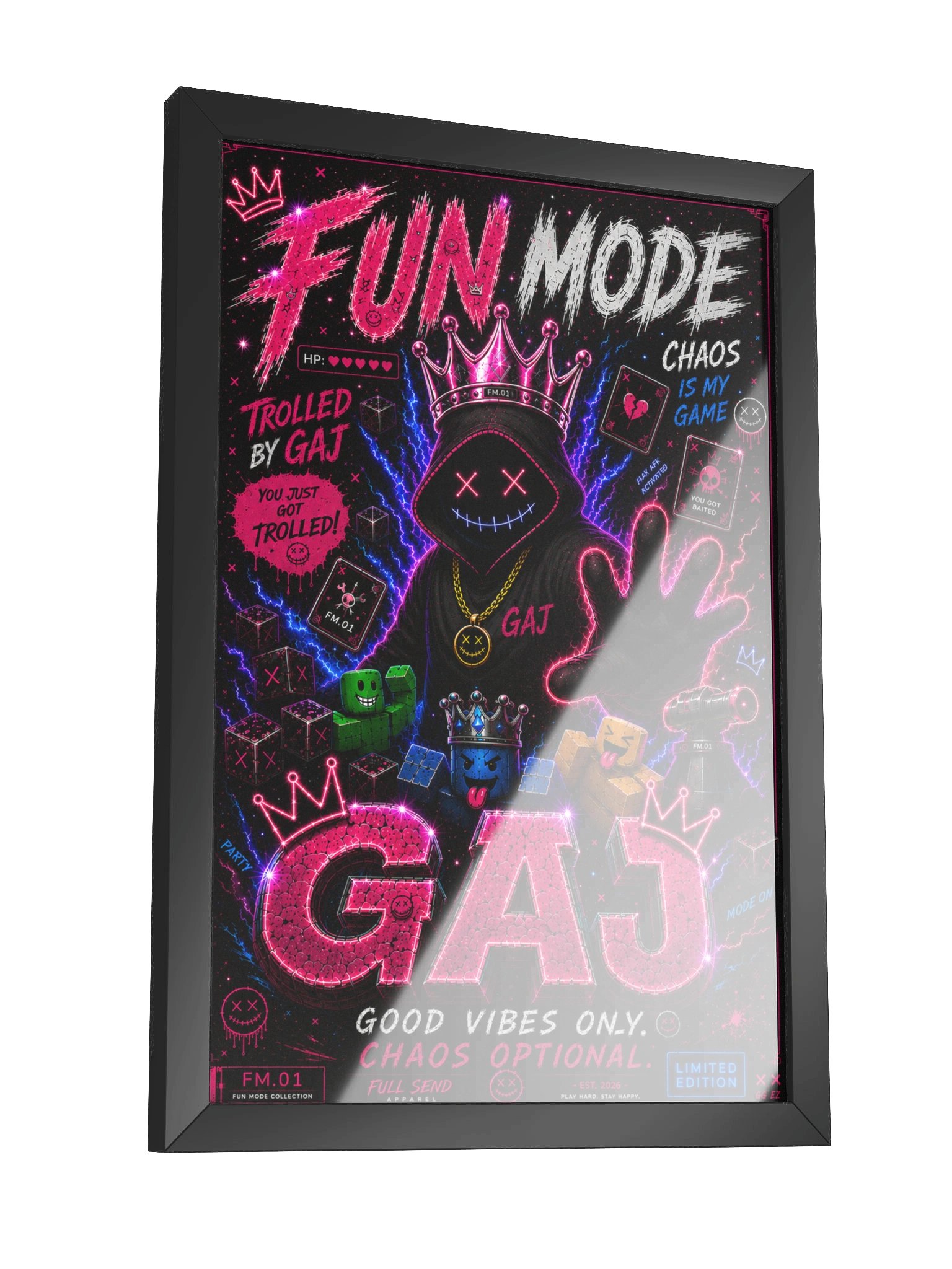 GAJ - FM.01 – Limited Edition Framed Poster - product image (3)