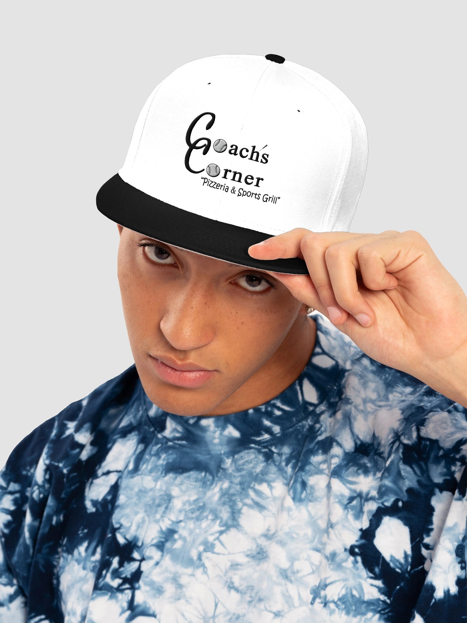 Pucks & Pints Snapback Hat product image (5)