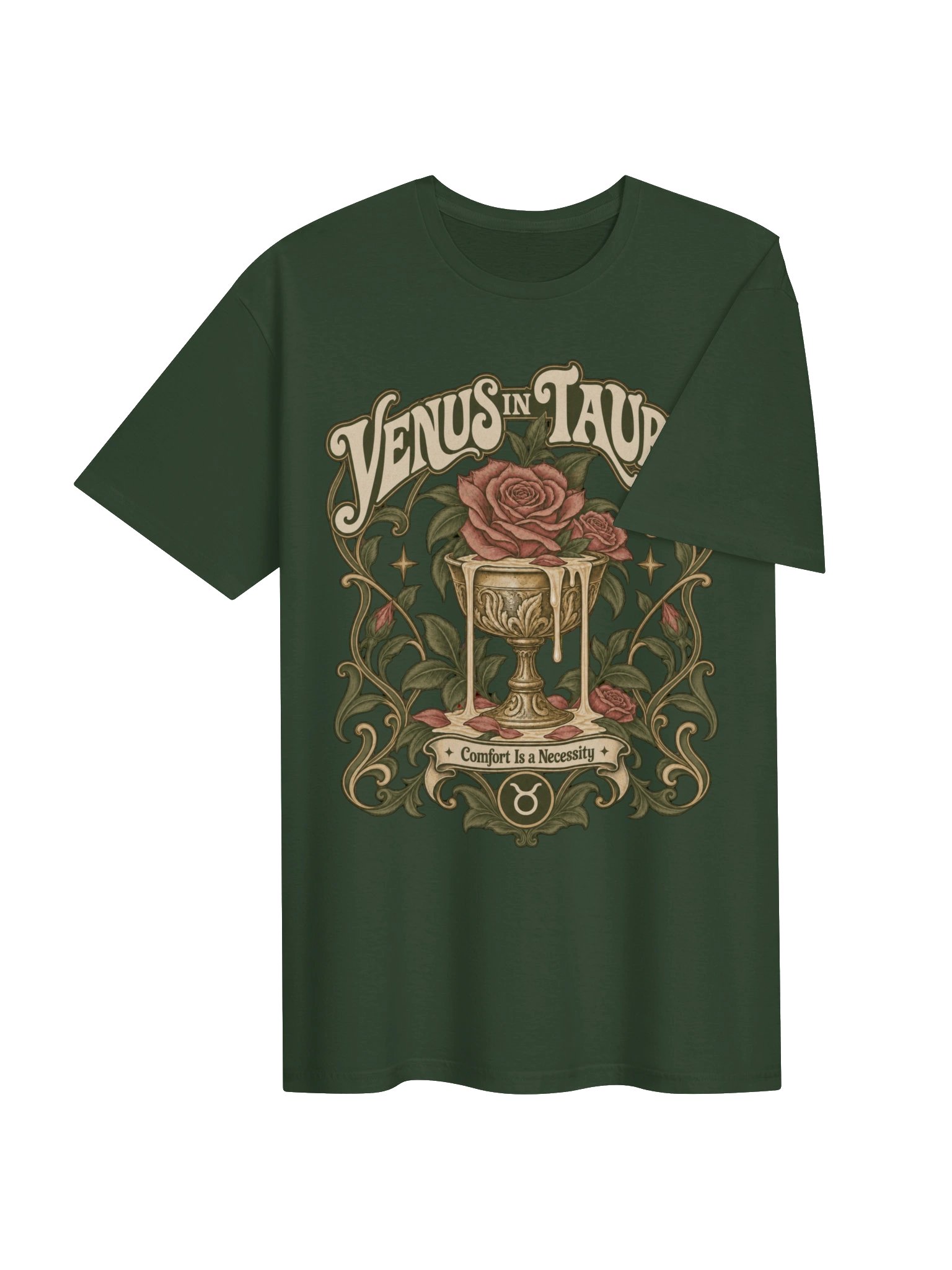 Venus in Taurus Comfort Is a Necessity Tee product image (54)