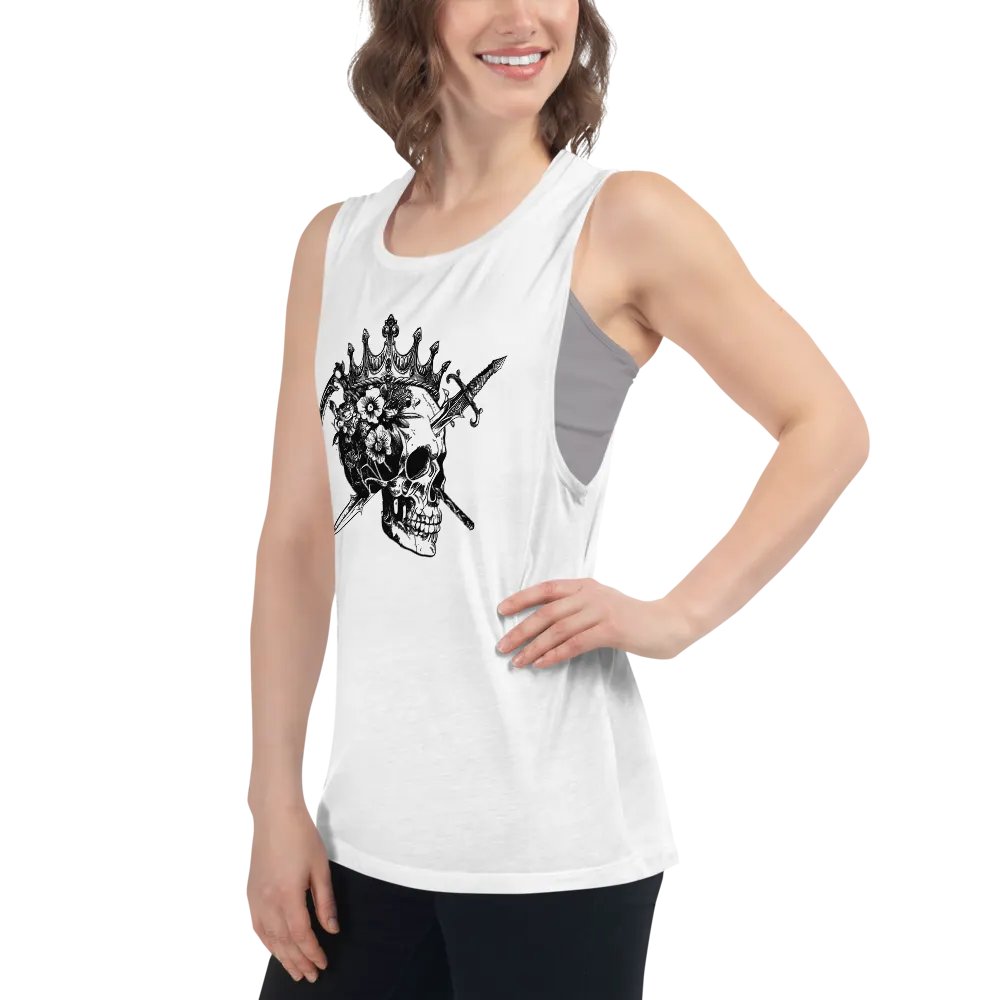 Four Horsemen Logo Bella+Canvas Women's Flowy Muscle Tank product image (51)