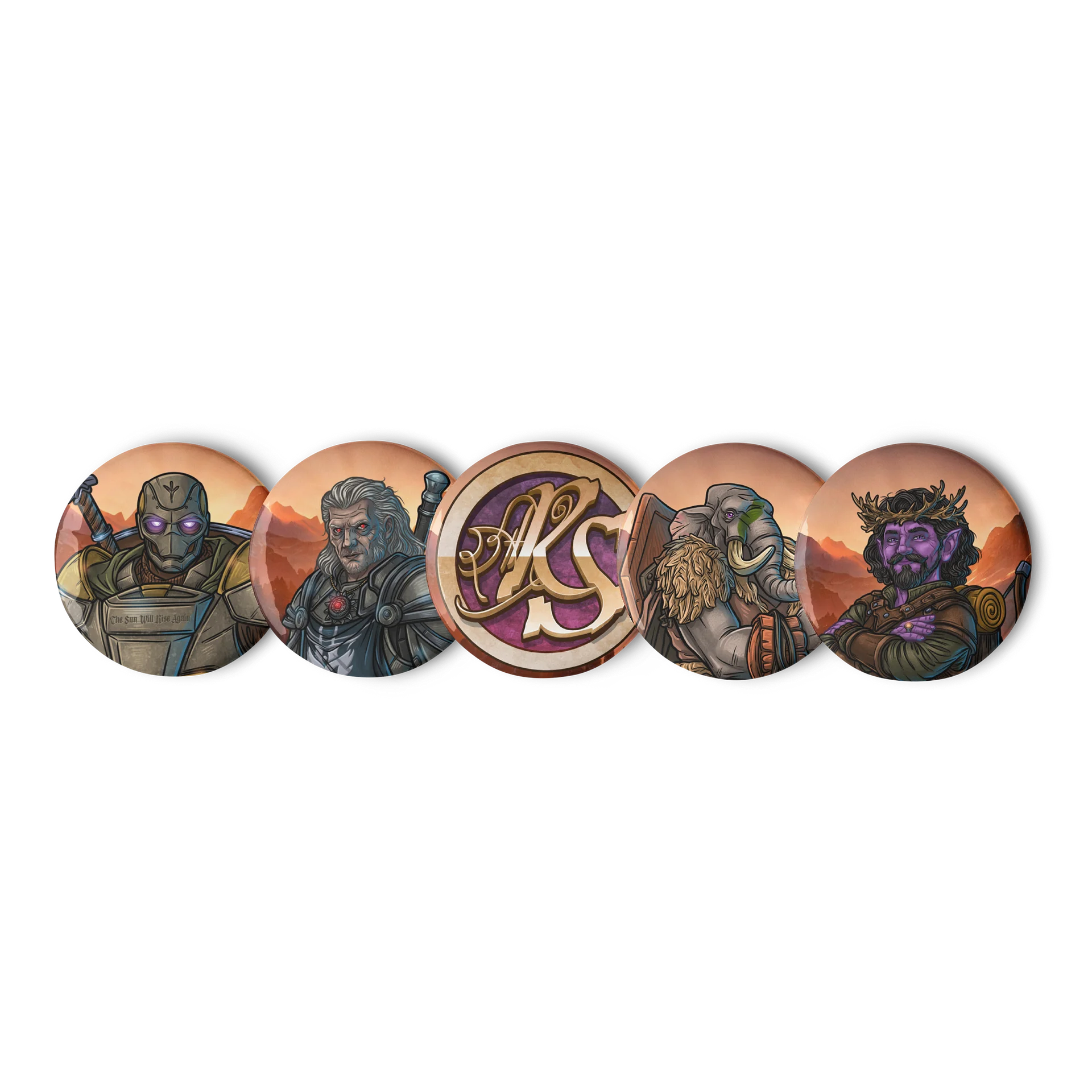 Beyond the Mist Pin Set product image (1)