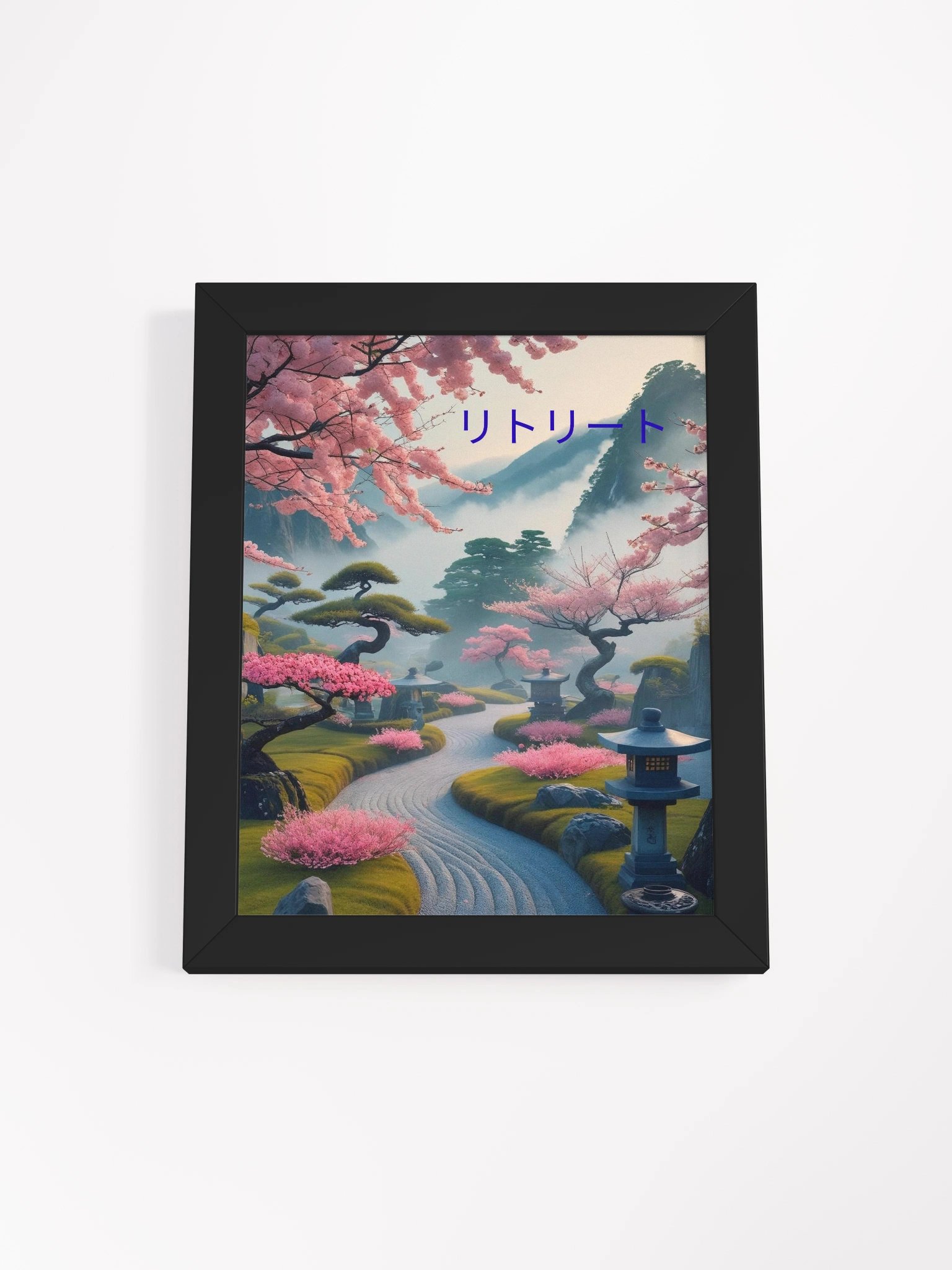 Vibrant Ayous Wood Framed Matte Poster product image (9)