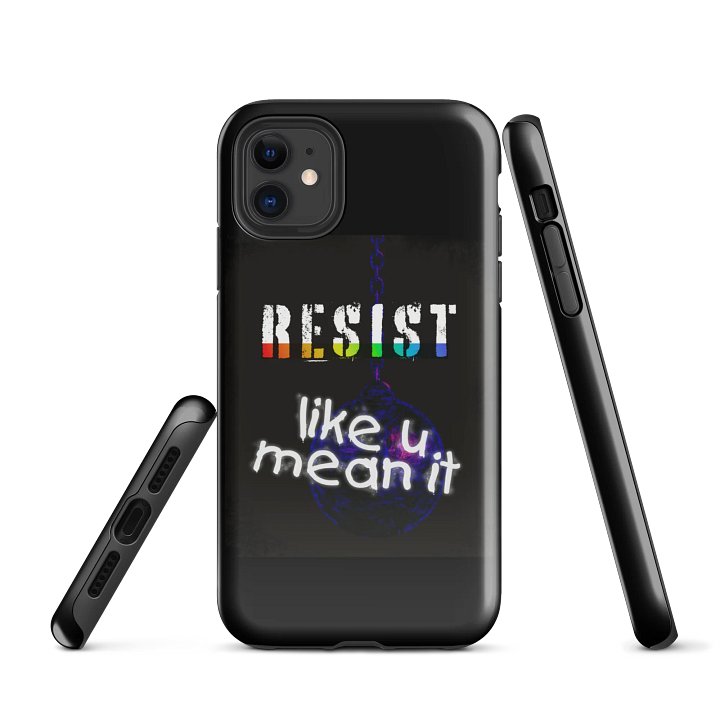 Resist iPhone Case product image (1)