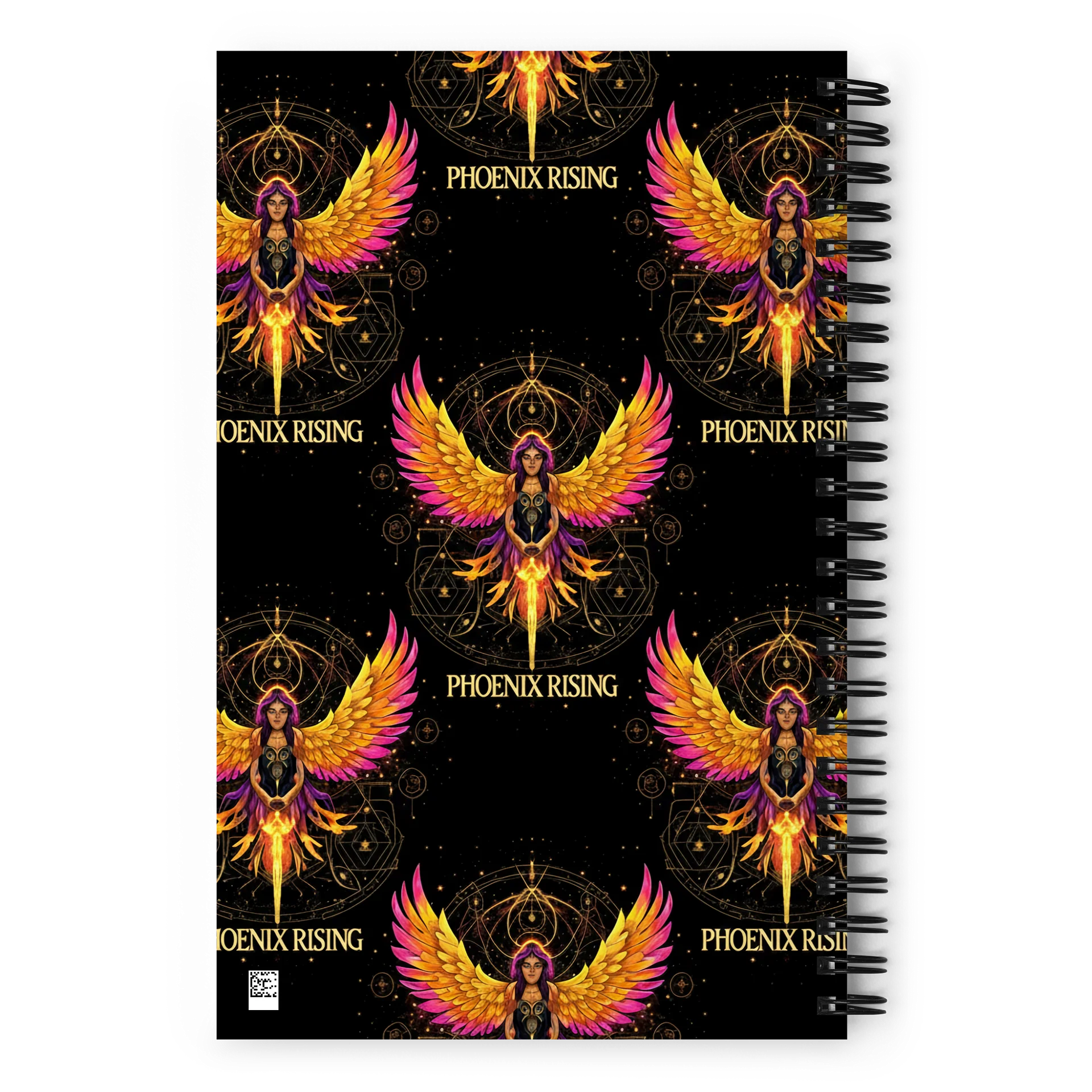 Phoenix Rising Spiral Notebook product image (2)