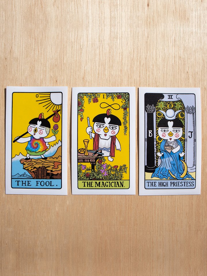 The Magician, Empress & Fool Tarot Sticker Pack product image (2)