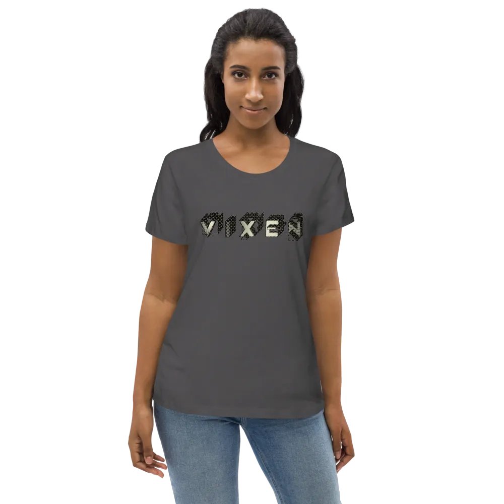 Vixen Cubed spotty 3D design fitted T-shirt product image (10)