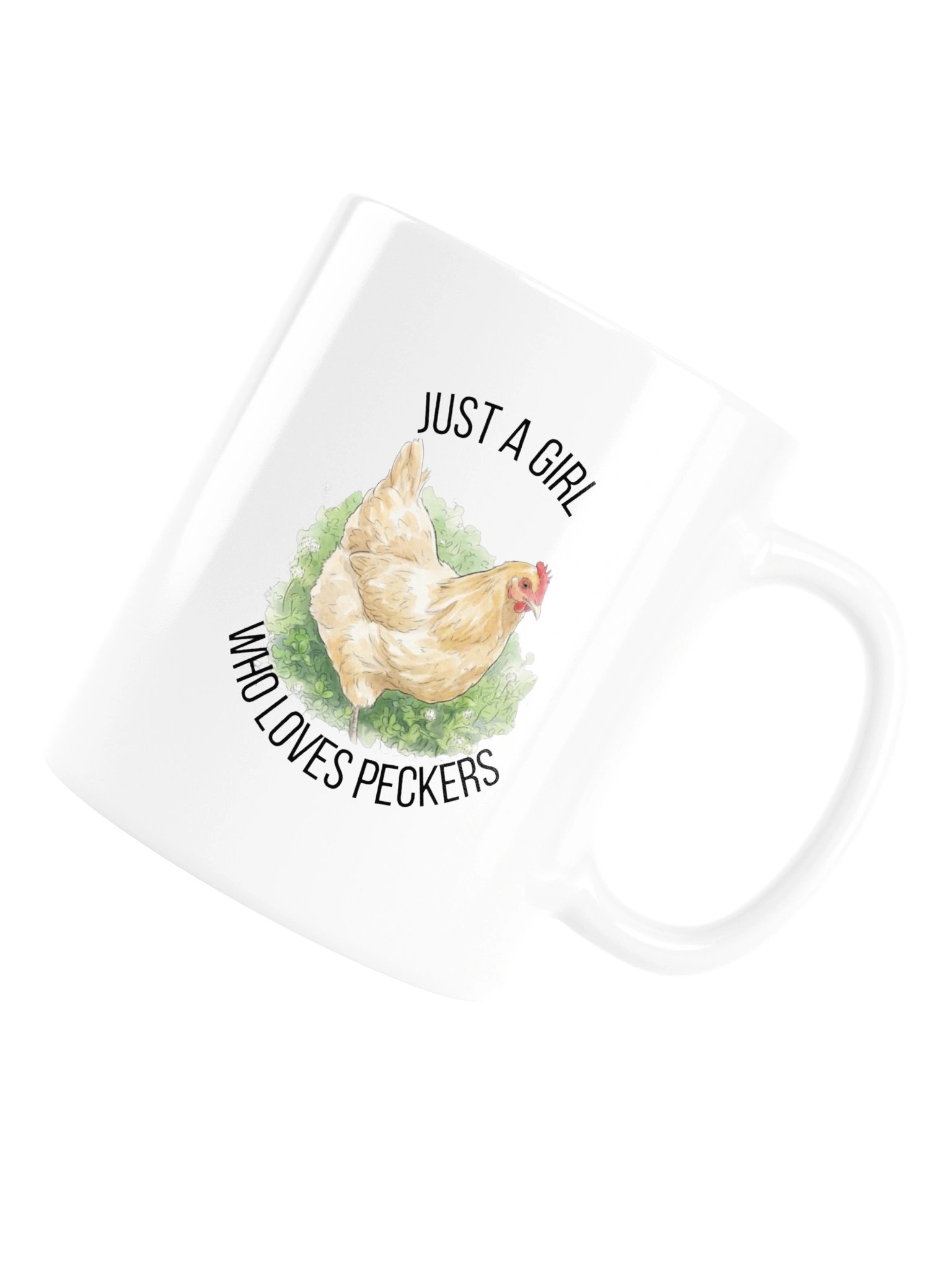 Just a Girl Who Loves Peckers Mug Style B product image (6)