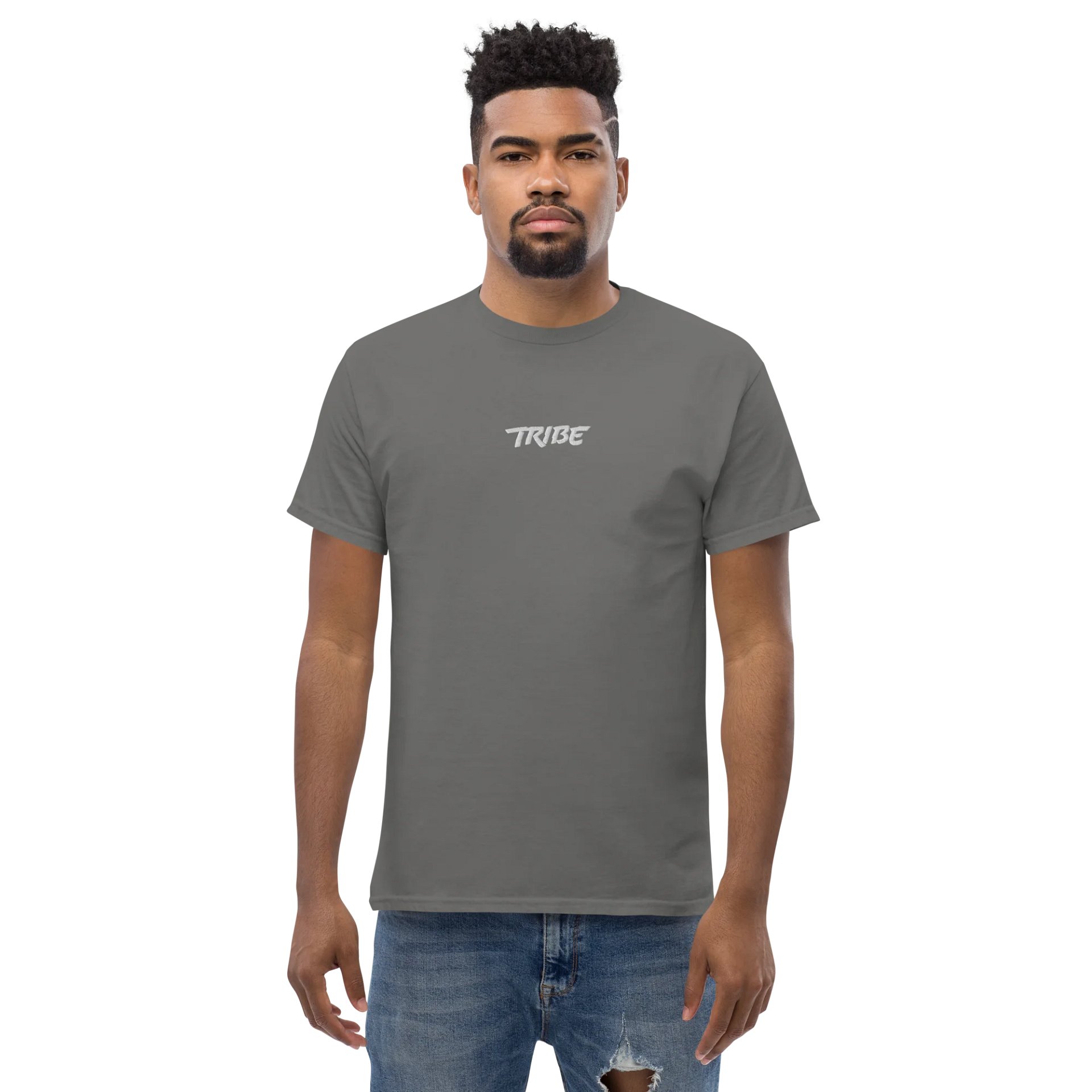 Front & Centre Tribe Embroidered Gildan Heavyweight T-Shirt product image (55)