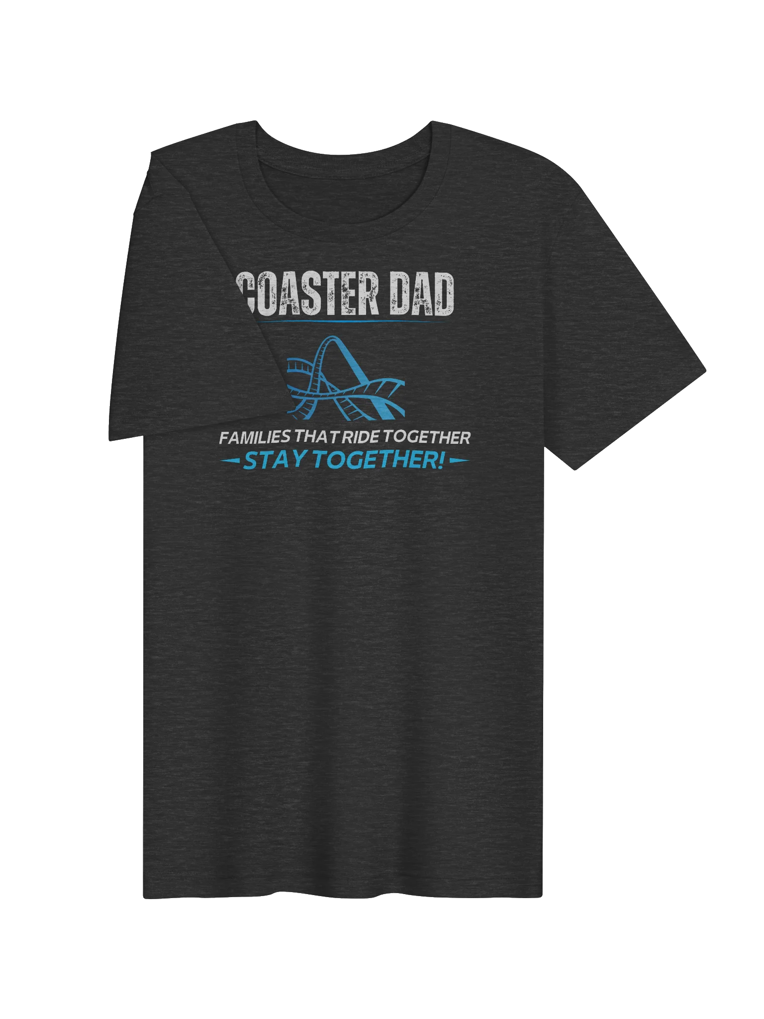Roller Coaster Dad Theme Park Tee product image (3)