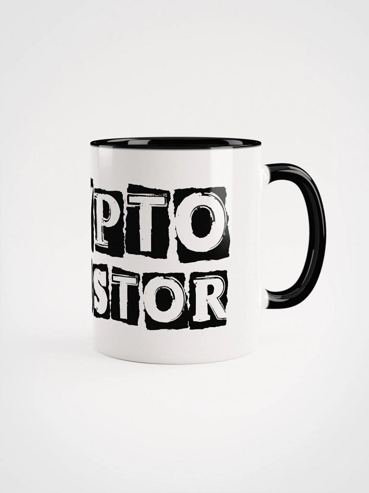 Vibrant Surprise Ceramic Mug 'Crypto Investor' product image (1)