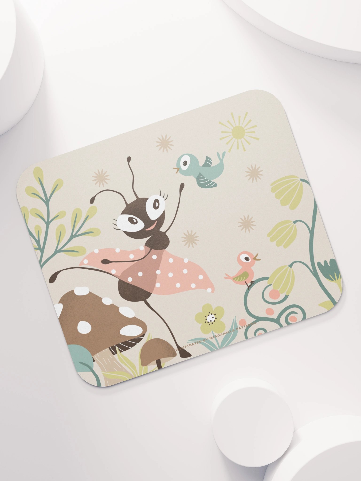Cute Ballerina Mouse Pad product image (7)