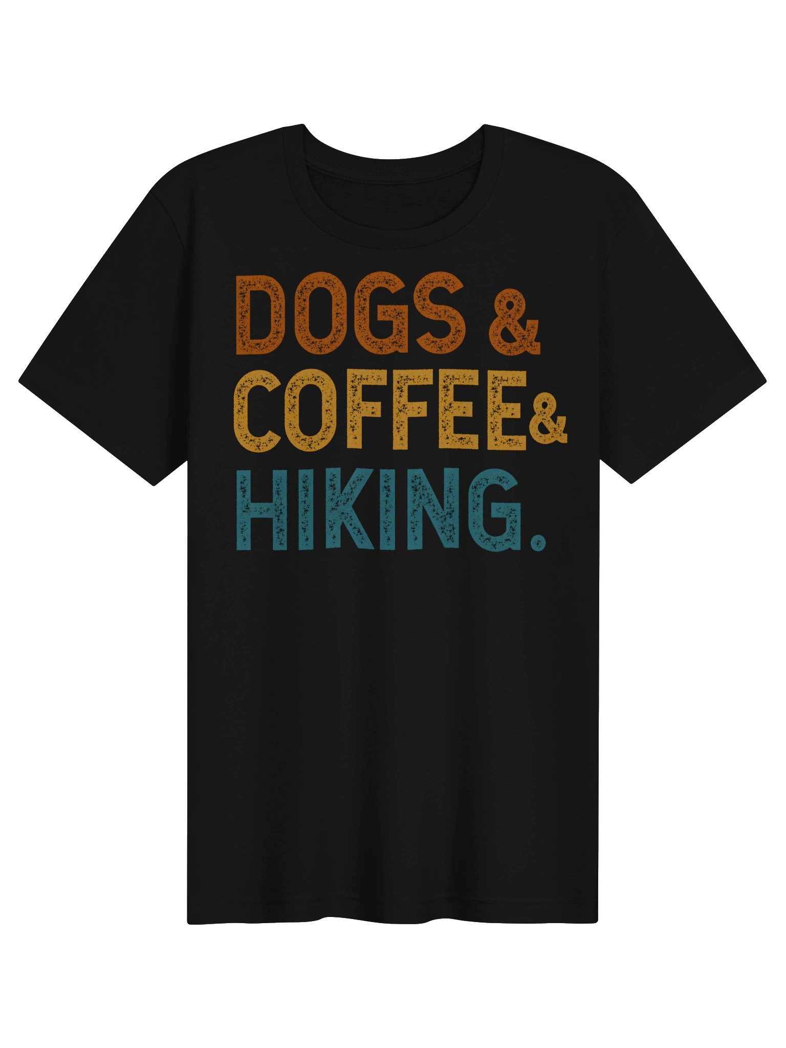 Dogs, Coffee & Hiking Graphic Tee product image (1)