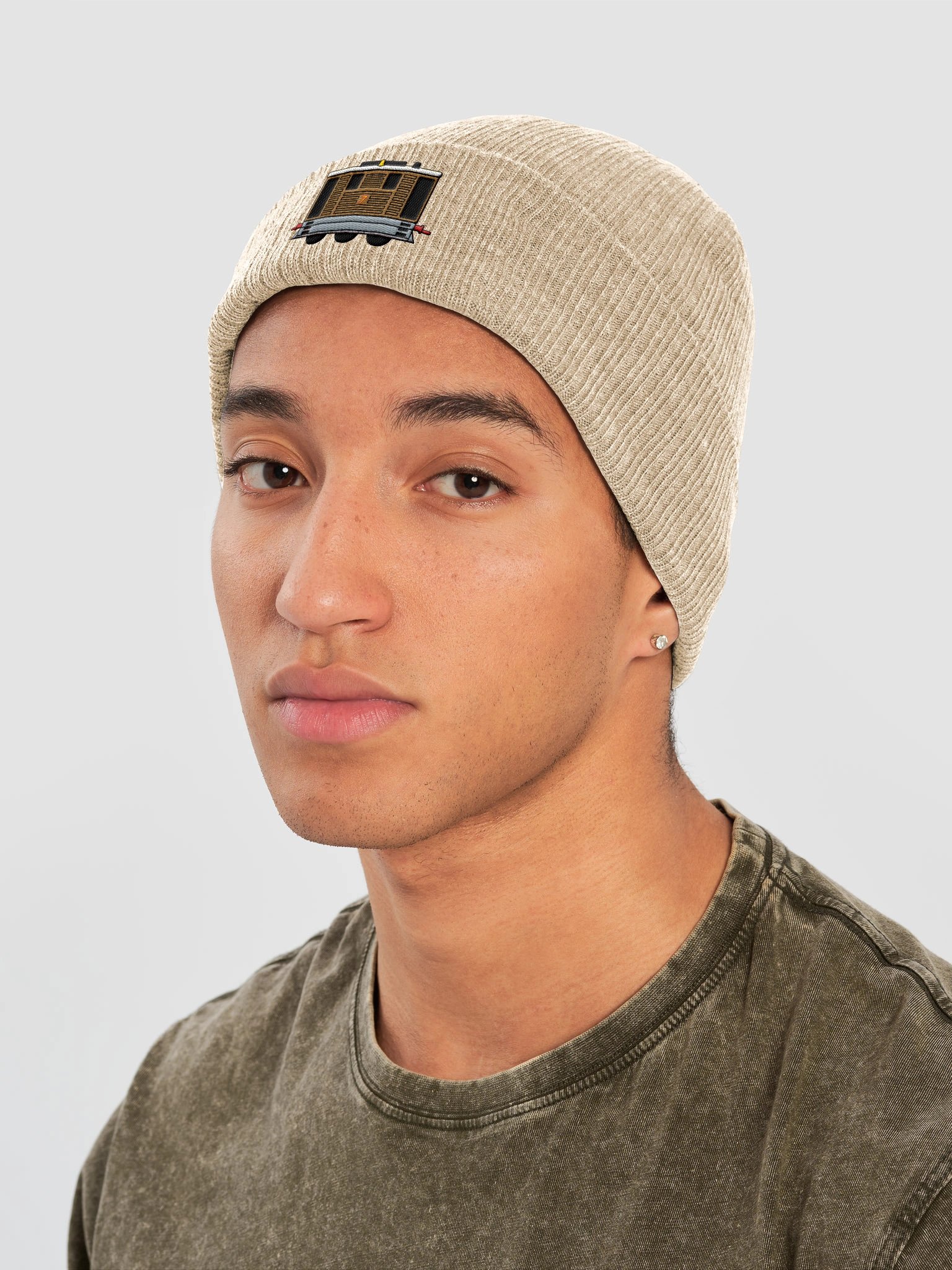 Toby Embroidered Beanie product image (4)