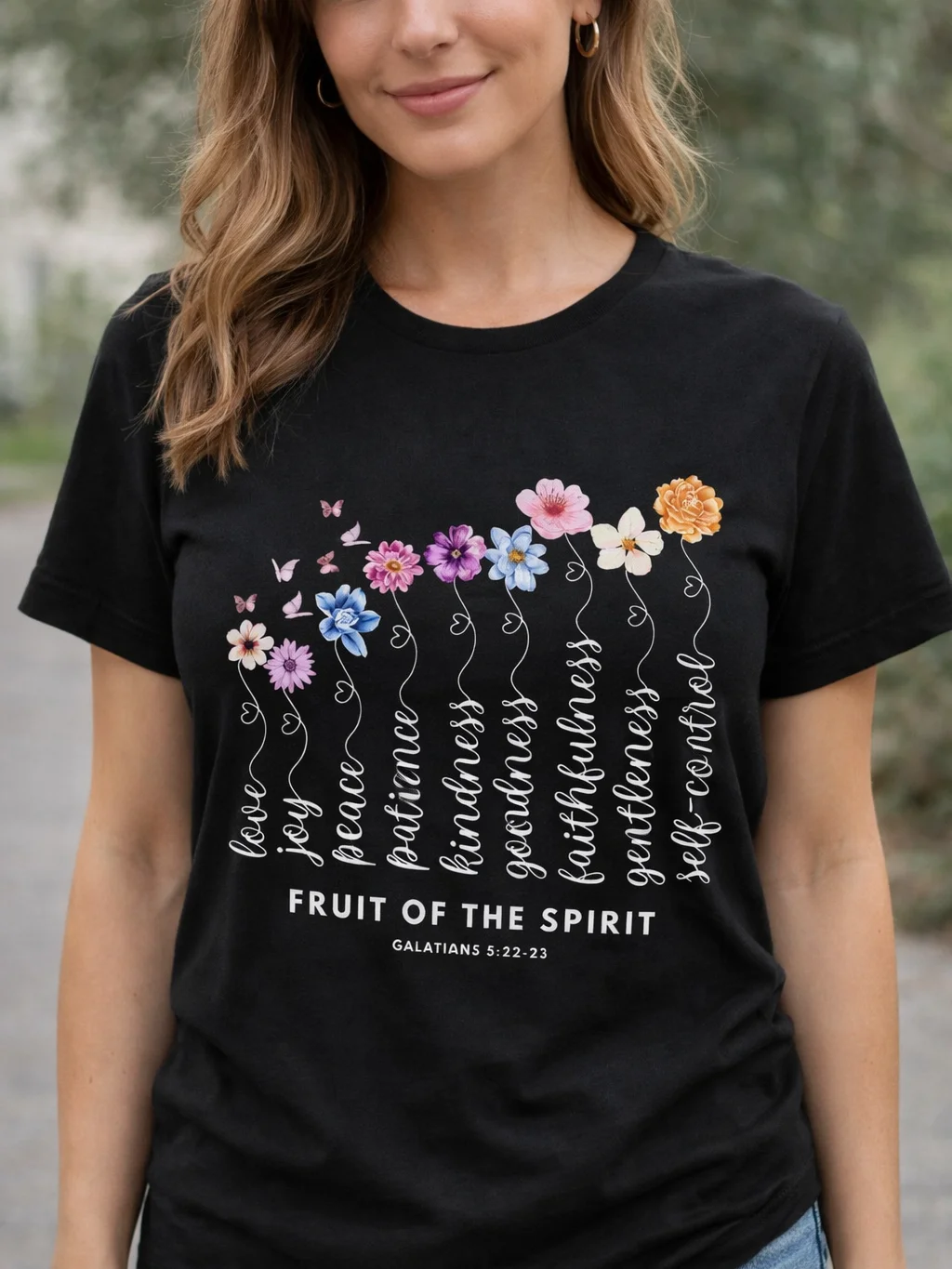 Fruit of the Spirit Bella + Canvas Christian T-Shirt product image (2)