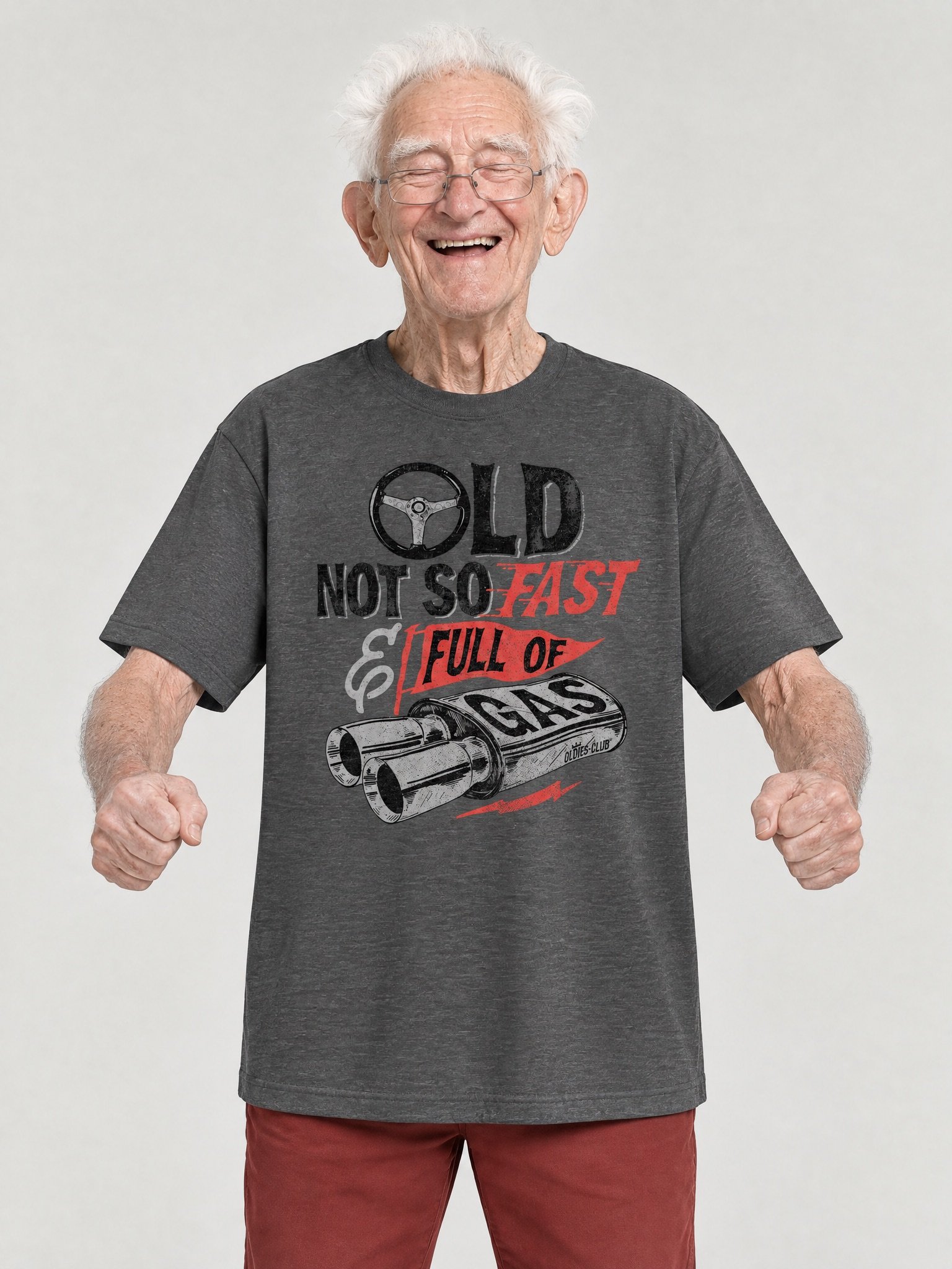 Old, Not So Fast, And Full Of Gas T-Shirt product image (1)