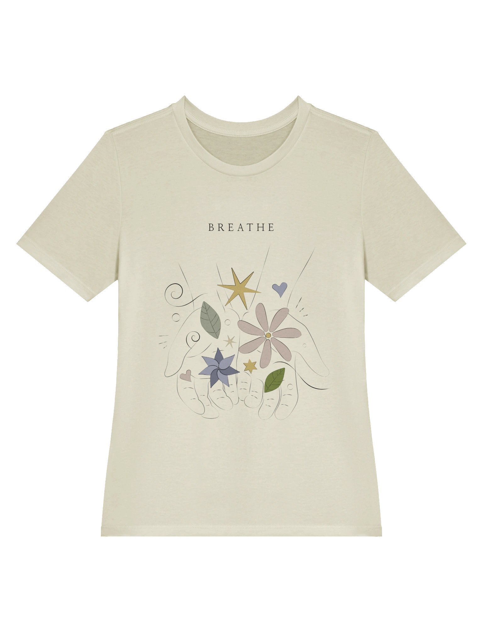 Breathe Yoga/ Meditation Women's Tee product image (3)