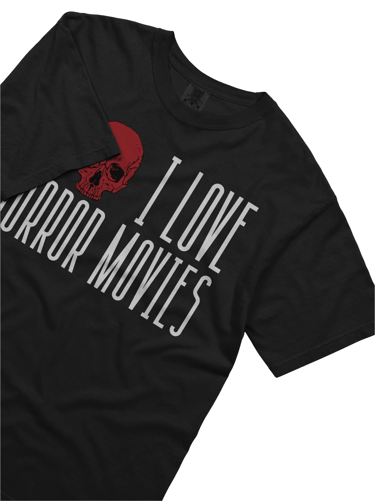 I Love Horror Movies - Skull T-Shirt product image (5)