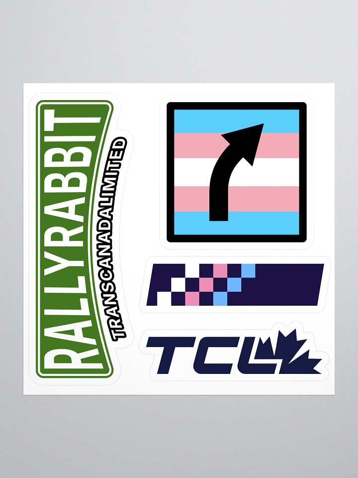 Rally Rabbit Sticker Sheet Ver.2026 product image (1)