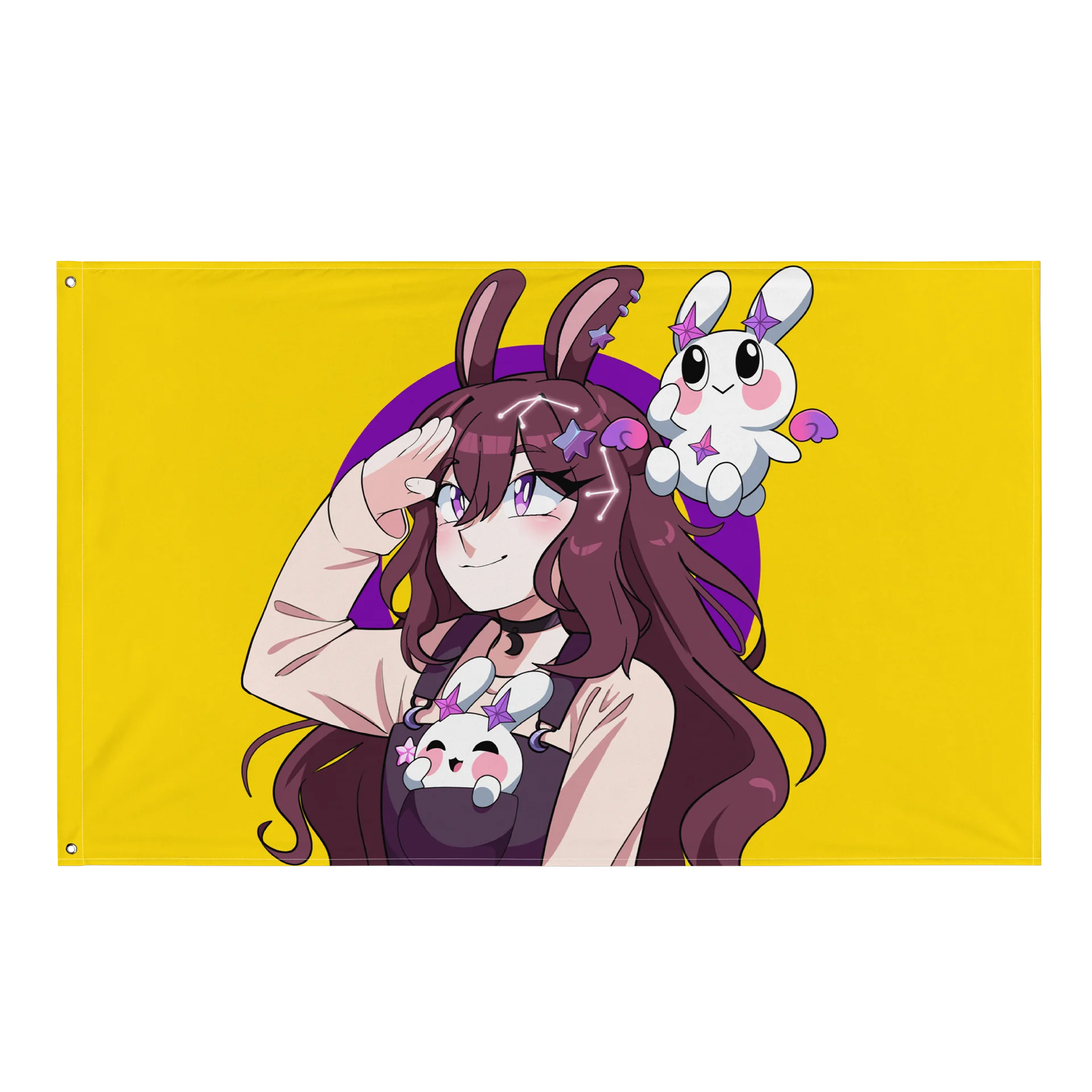 Intersex Pride Flag - featuring Yuwuna and Mellow! product image (1)