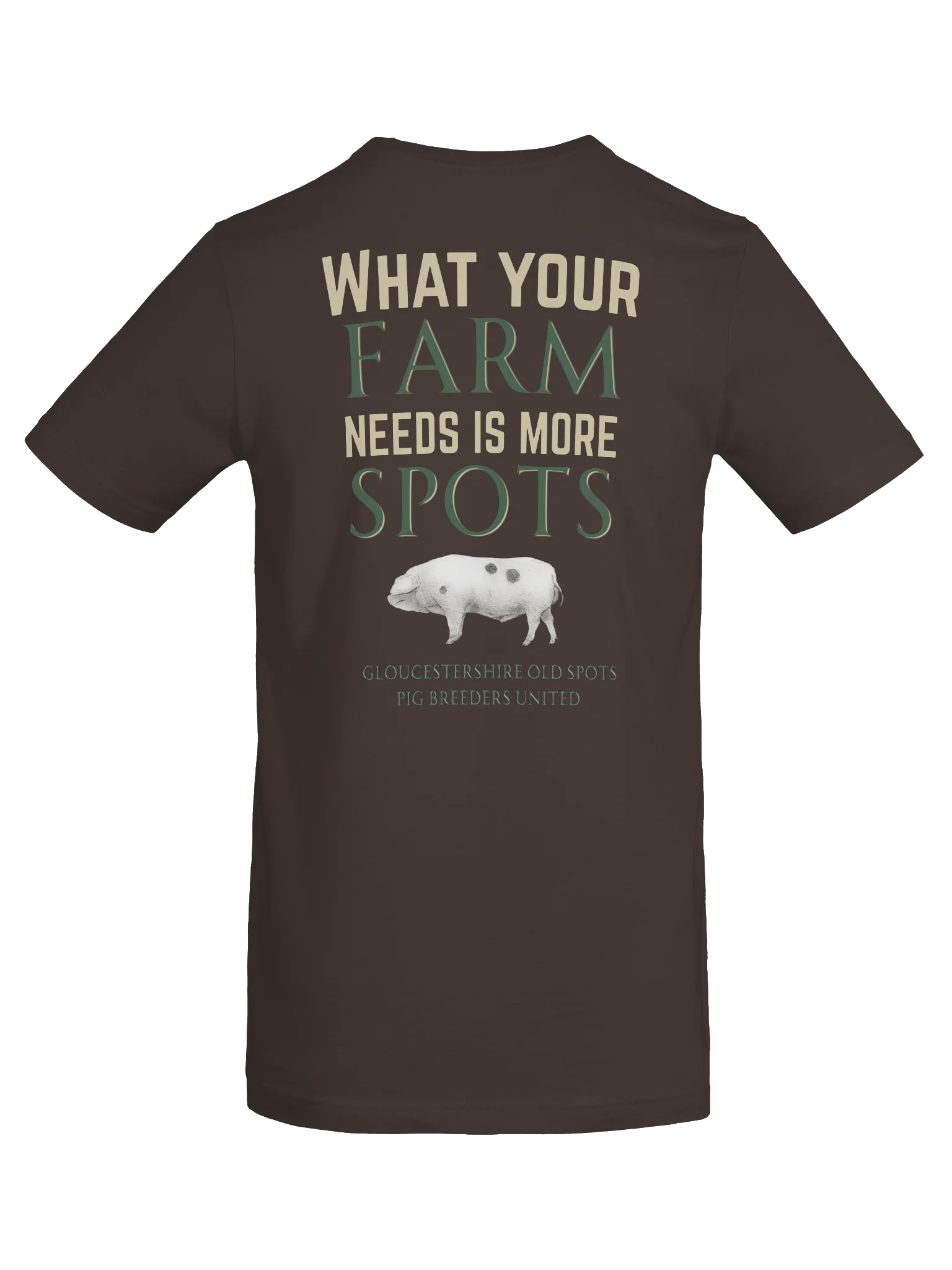 Gloucestershire Old Spots Pig Breeders Tee product image (6)