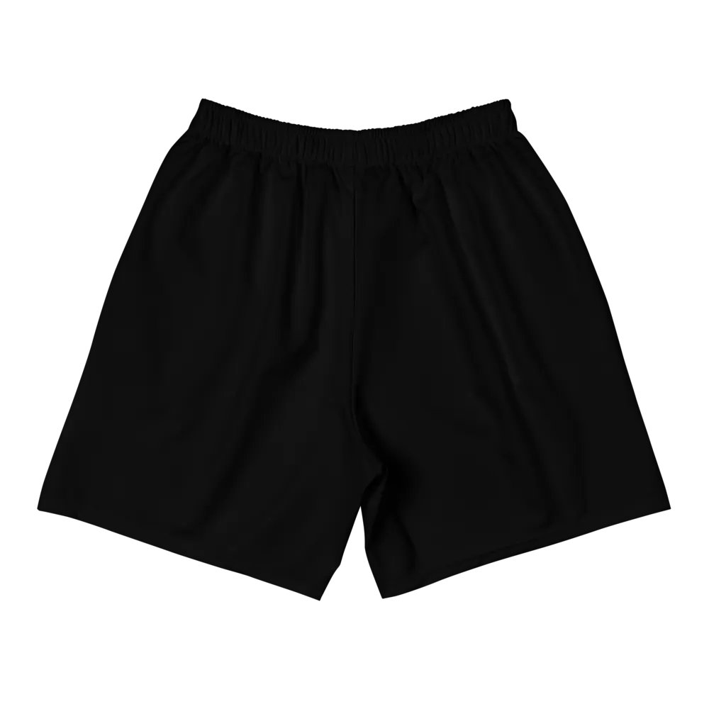 White Print Shorts - Black product image (2)