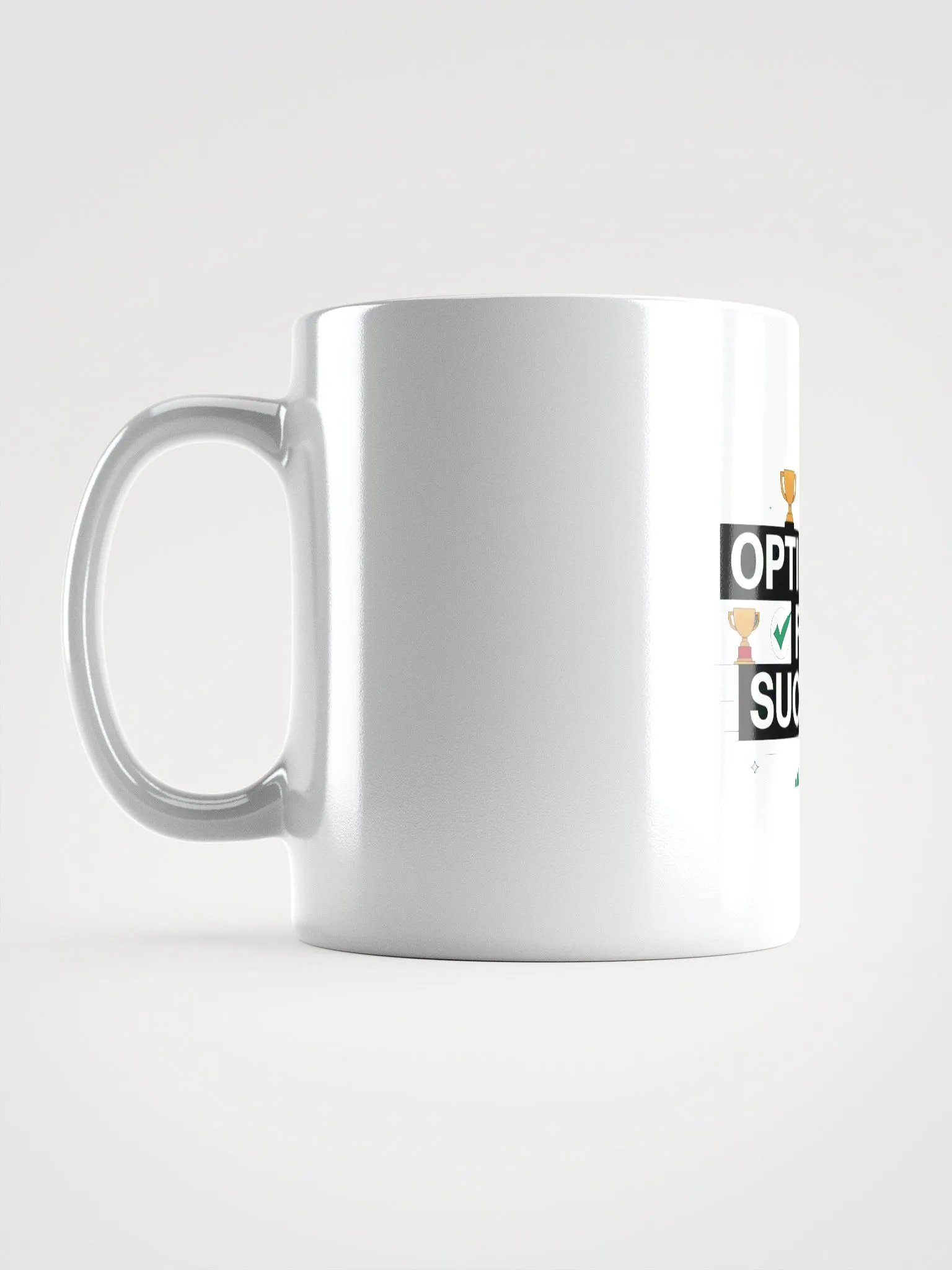 Success Icon White Glossy Mug product image (16)