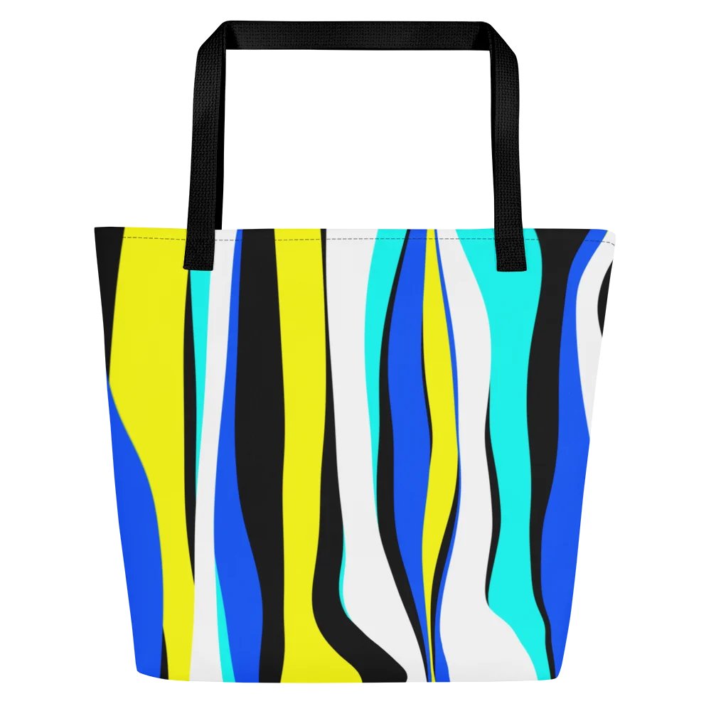 Vibrant Wave All-Over Tote Bag product image (1)