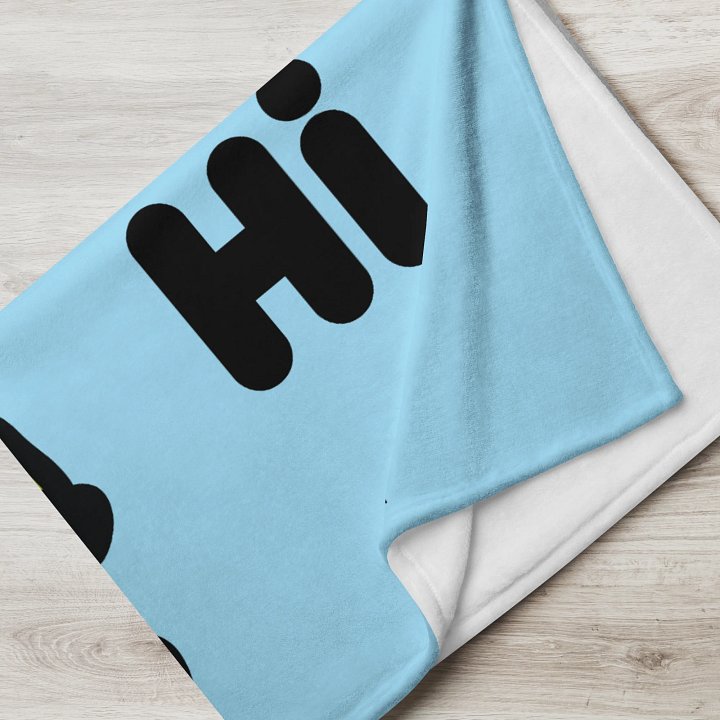 MI Says Hi™ Michigan Throw Blanket product image (2)