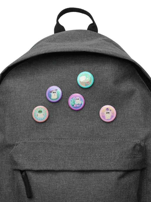 Little Ghost Pin Set #3 product image (4)