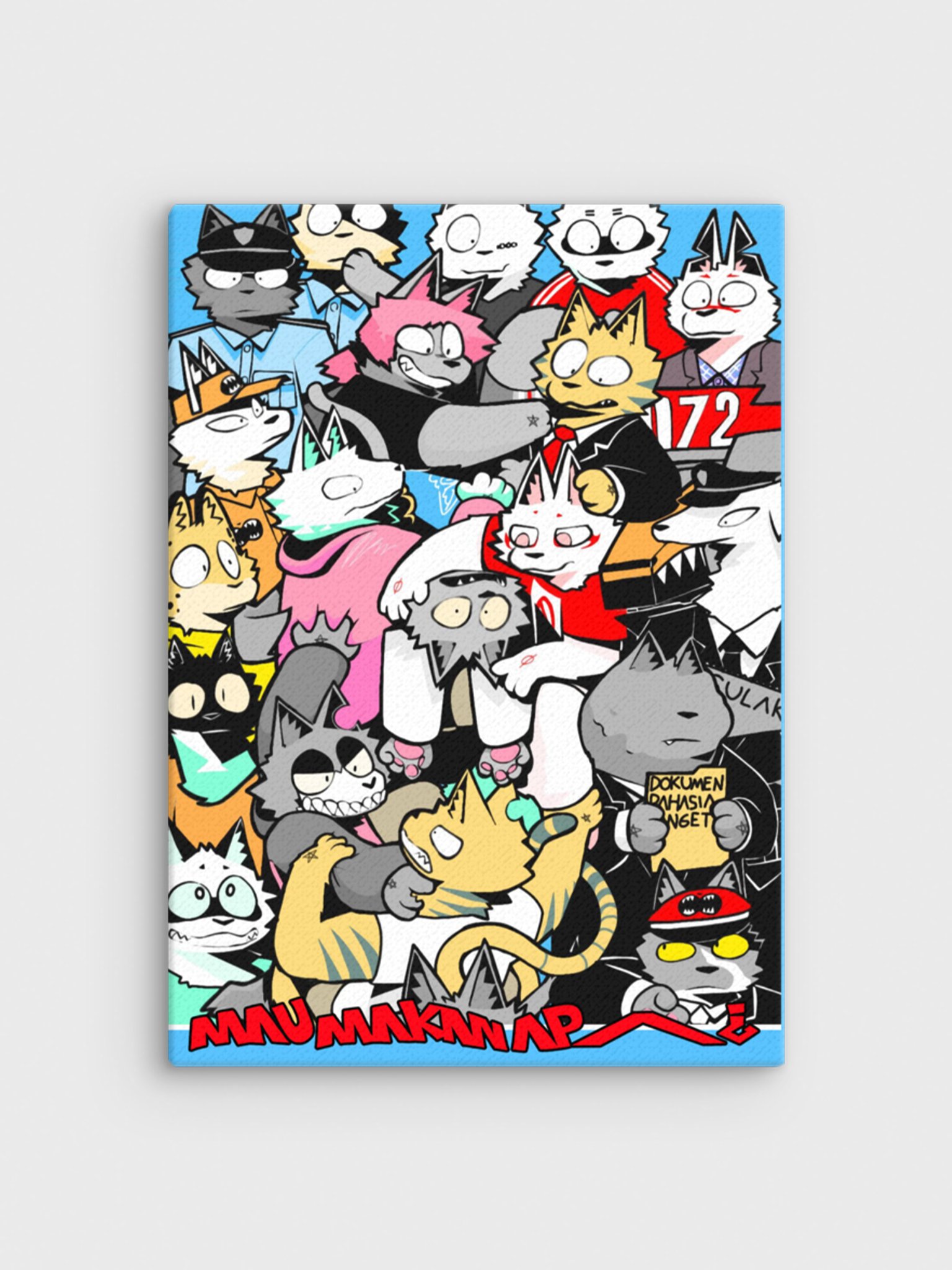 MMA | CHARACTERS Poster (Canvas) product image (1)