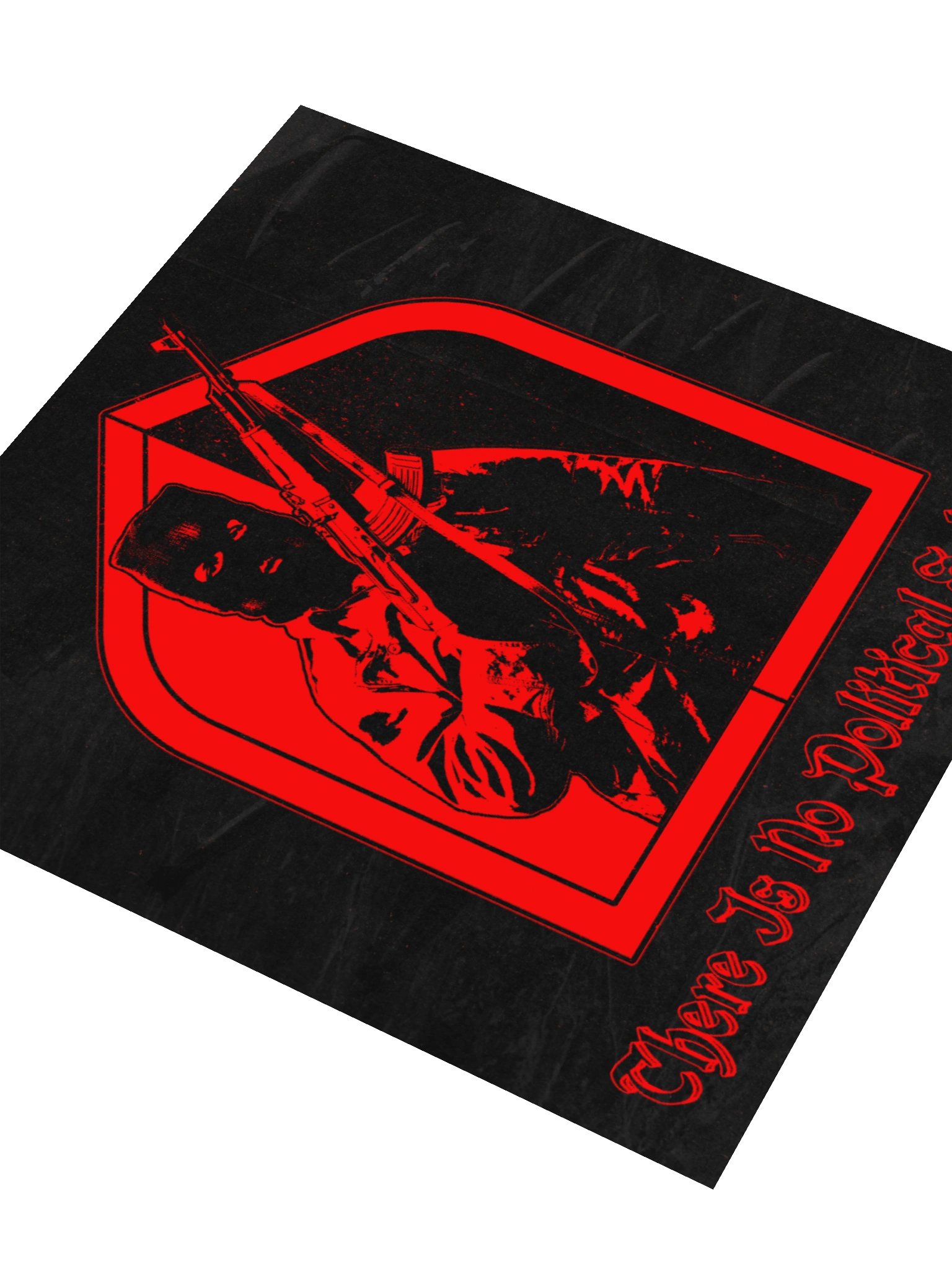 "NO SOLUTION" STICKER RED product image (7)