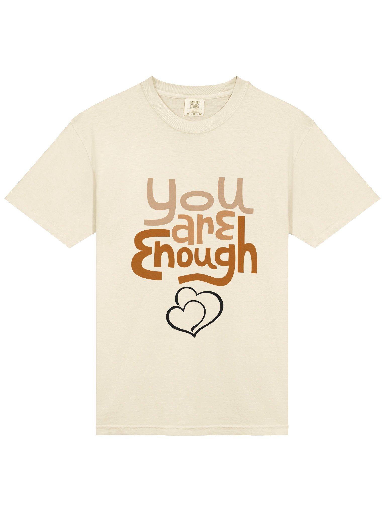 You Are Enough Comfort Colors Tee product image (13)