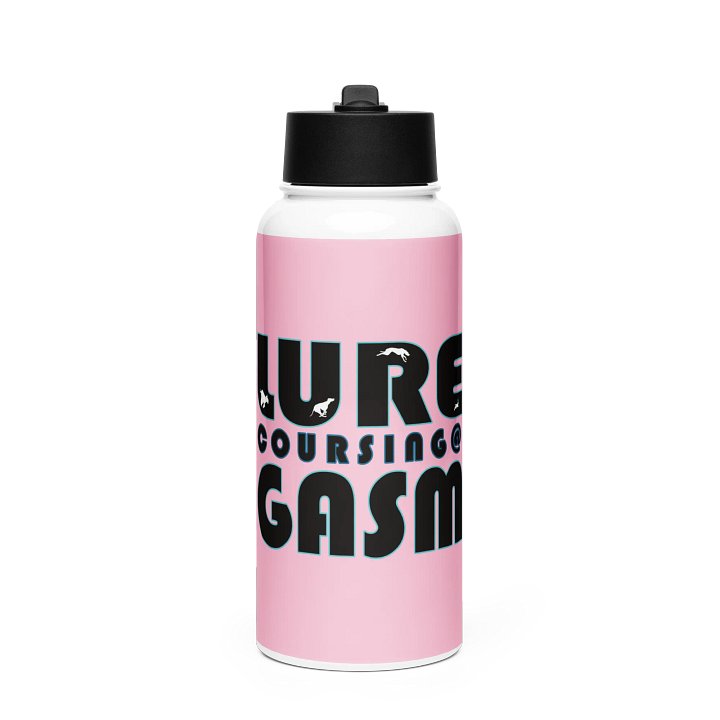 Lure Coursing @ GASM Stainless Steel Water Bottle - Pink product image (1)