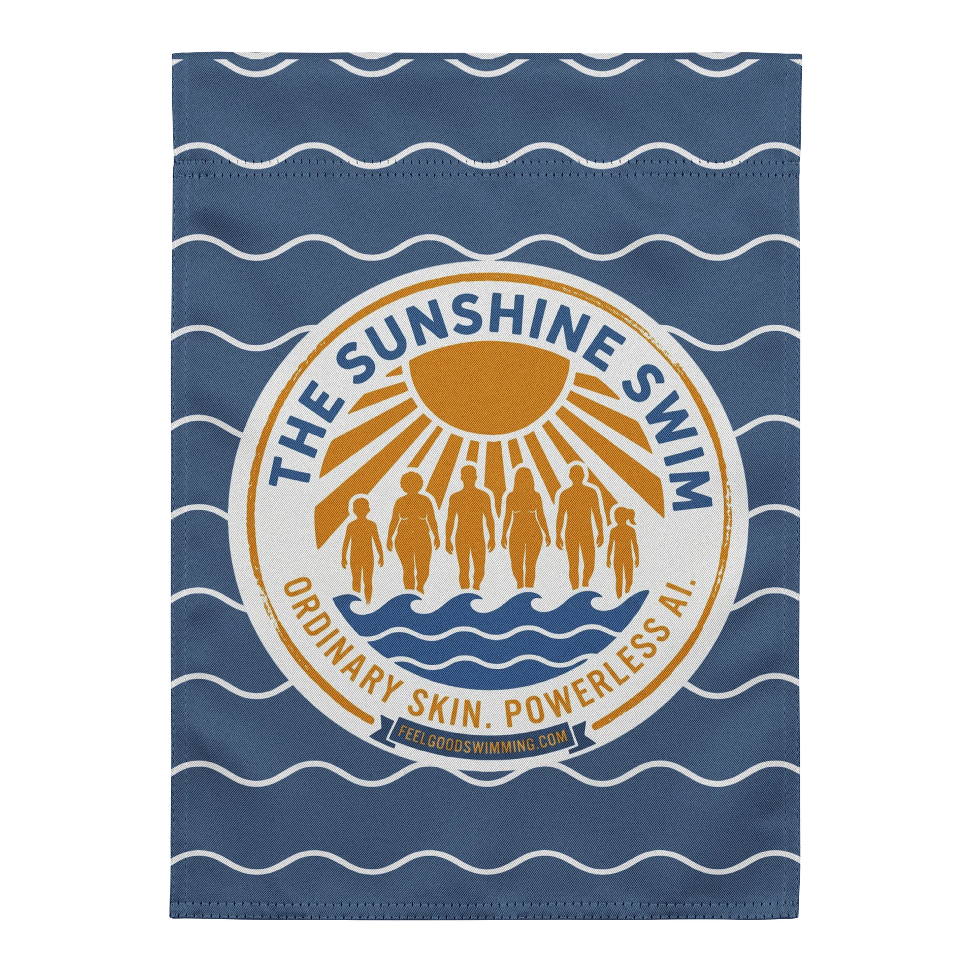 The Sunshine Swim Emblem Garden & Beach Flag product image (1)